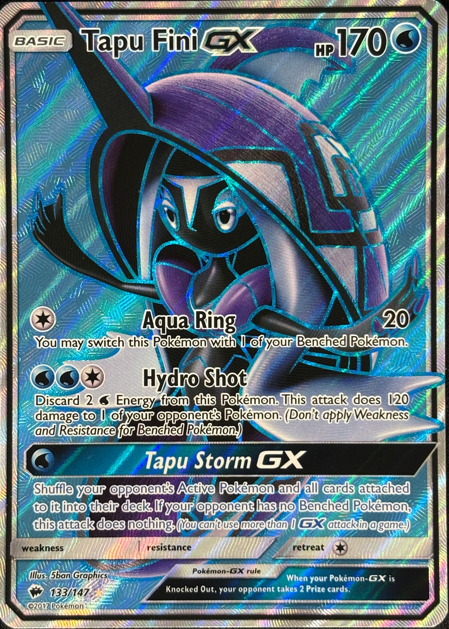 Tapu Fini GX Pokémon 133/147