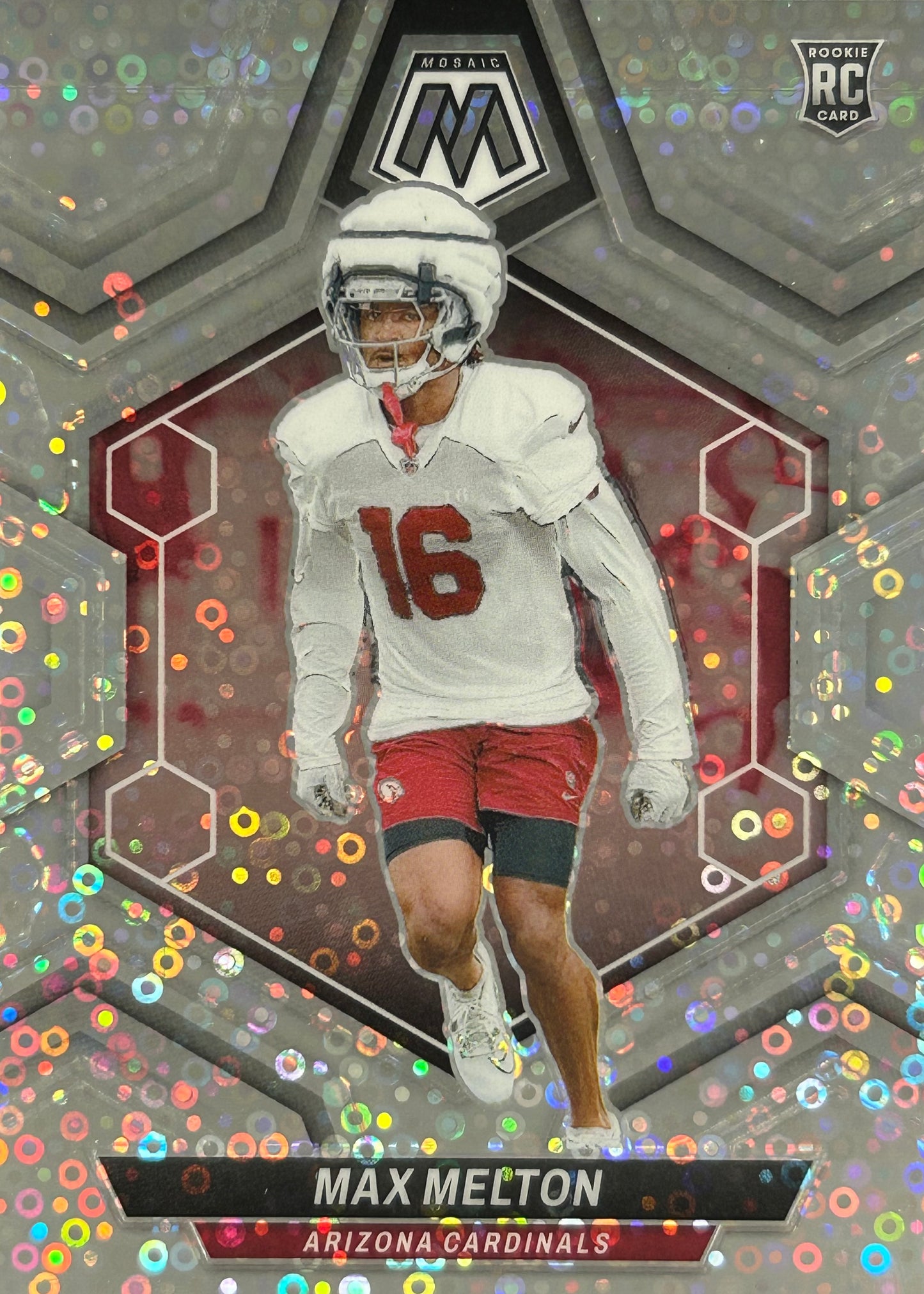 Max Melton Mosaic No Huddle Cardinals Rookie