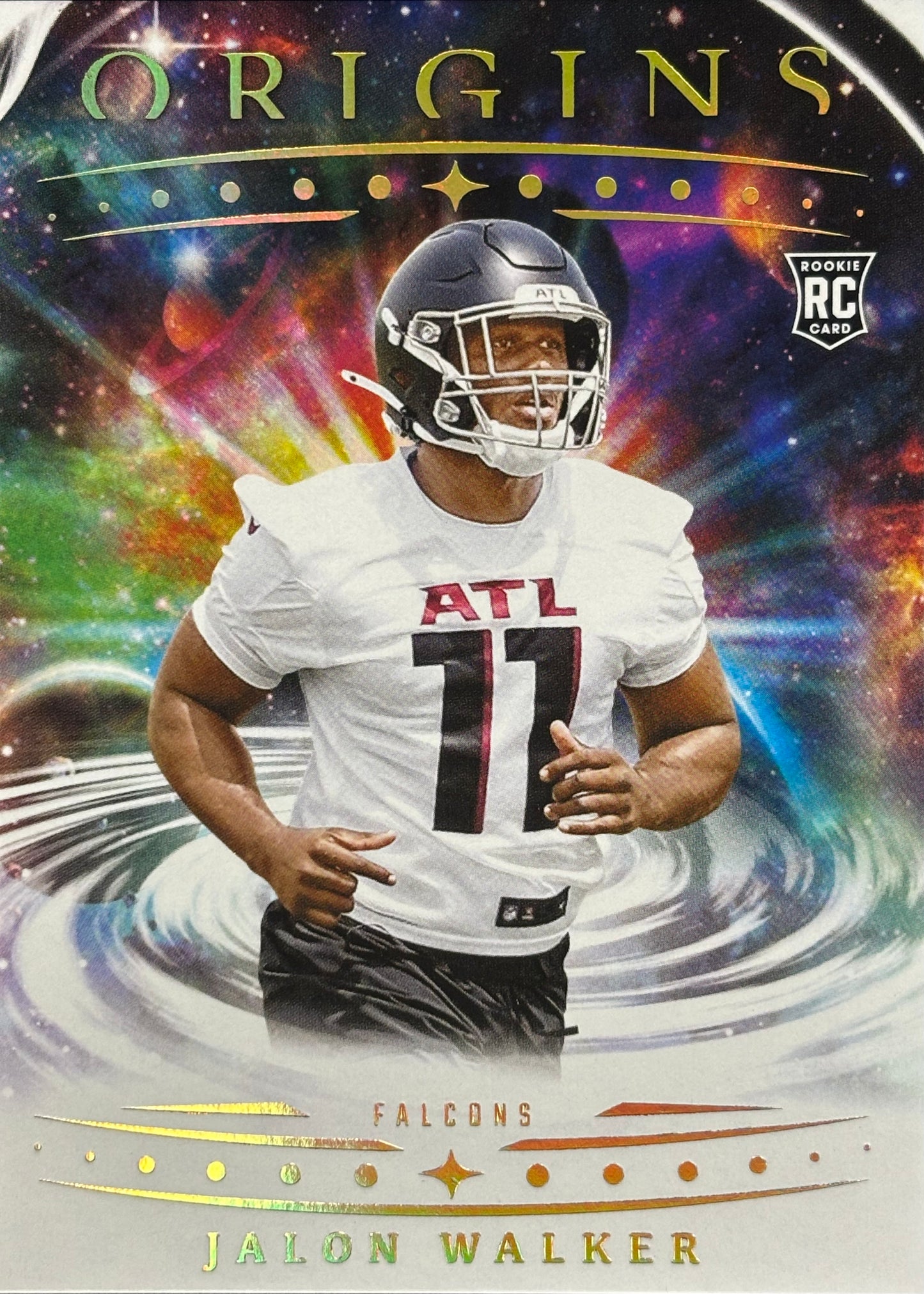 Jalon Walker Origins Rookie Falcons Sports Card
