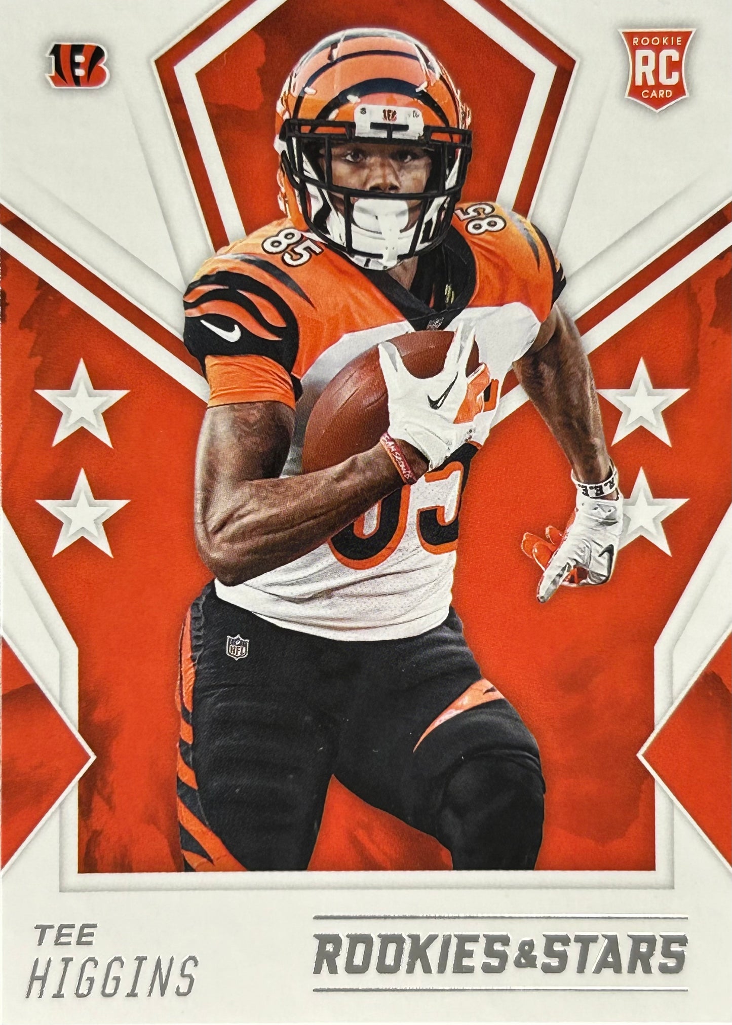 Tee Higgins Rookies & Stars Rookie Bengals Sports Card