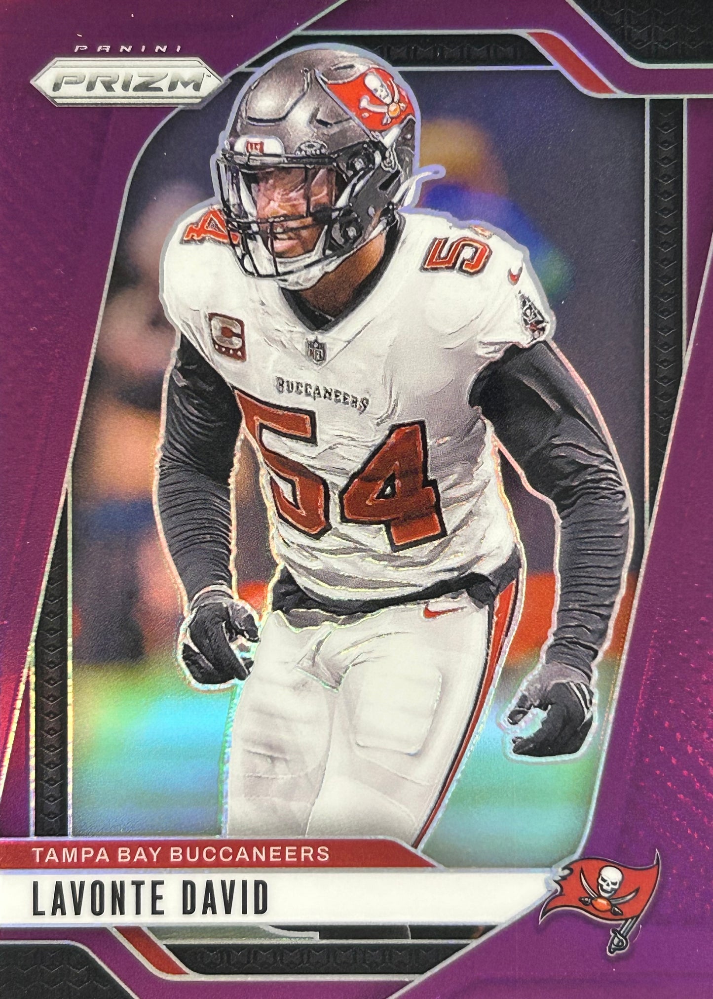 Lavonte David Prizm Purple /125 Buccaneers
