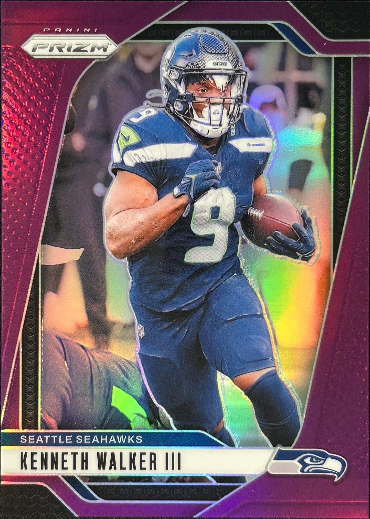 Kenneth Walker III Prizm Purple /125 Seahawks