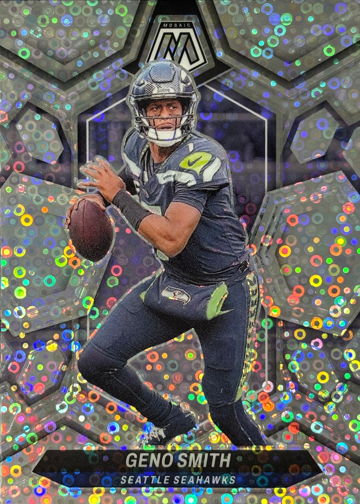 Geno Smith Mosaic No Huddle Seahawks