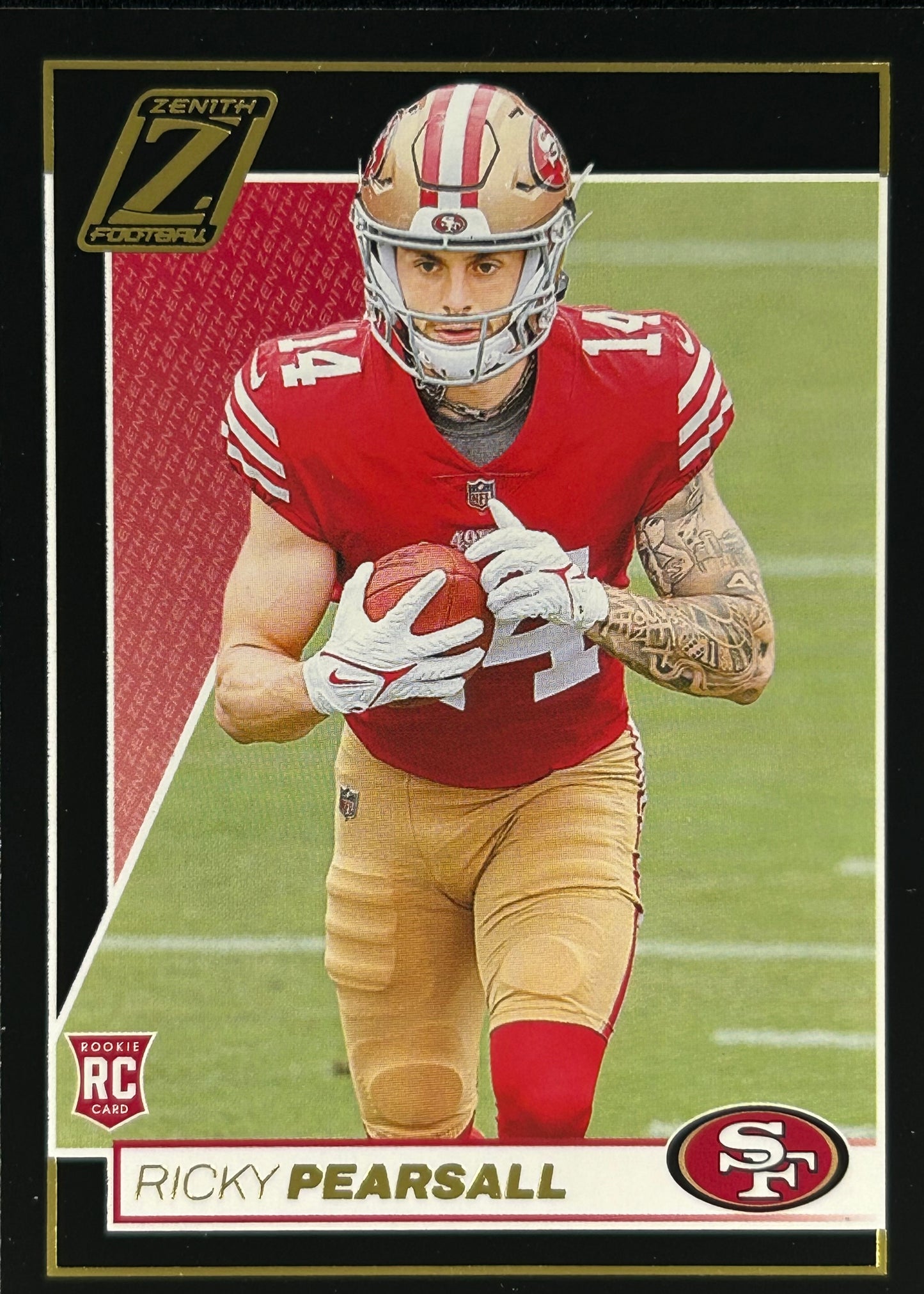 Ricky Pearsall Zenith Rookie 49ers