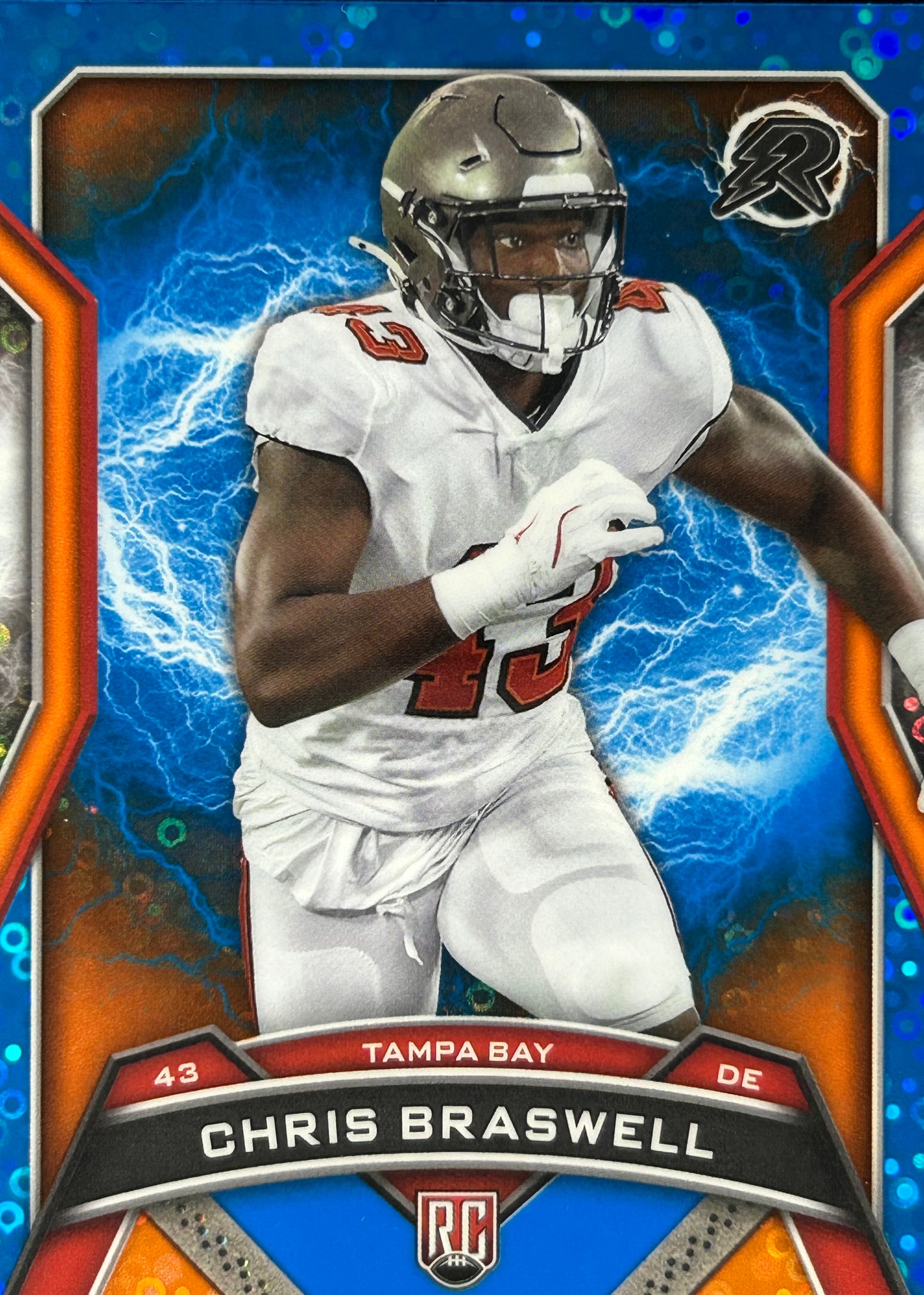 Chris Braswell Resurgence Orange Disco Rookie Buccaneers