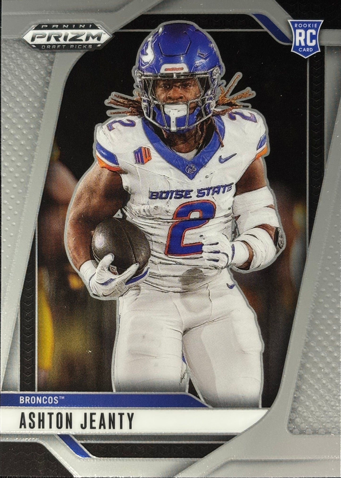 Ashton Jeanty Prizm Draft Rookie Raiders Sports Card
