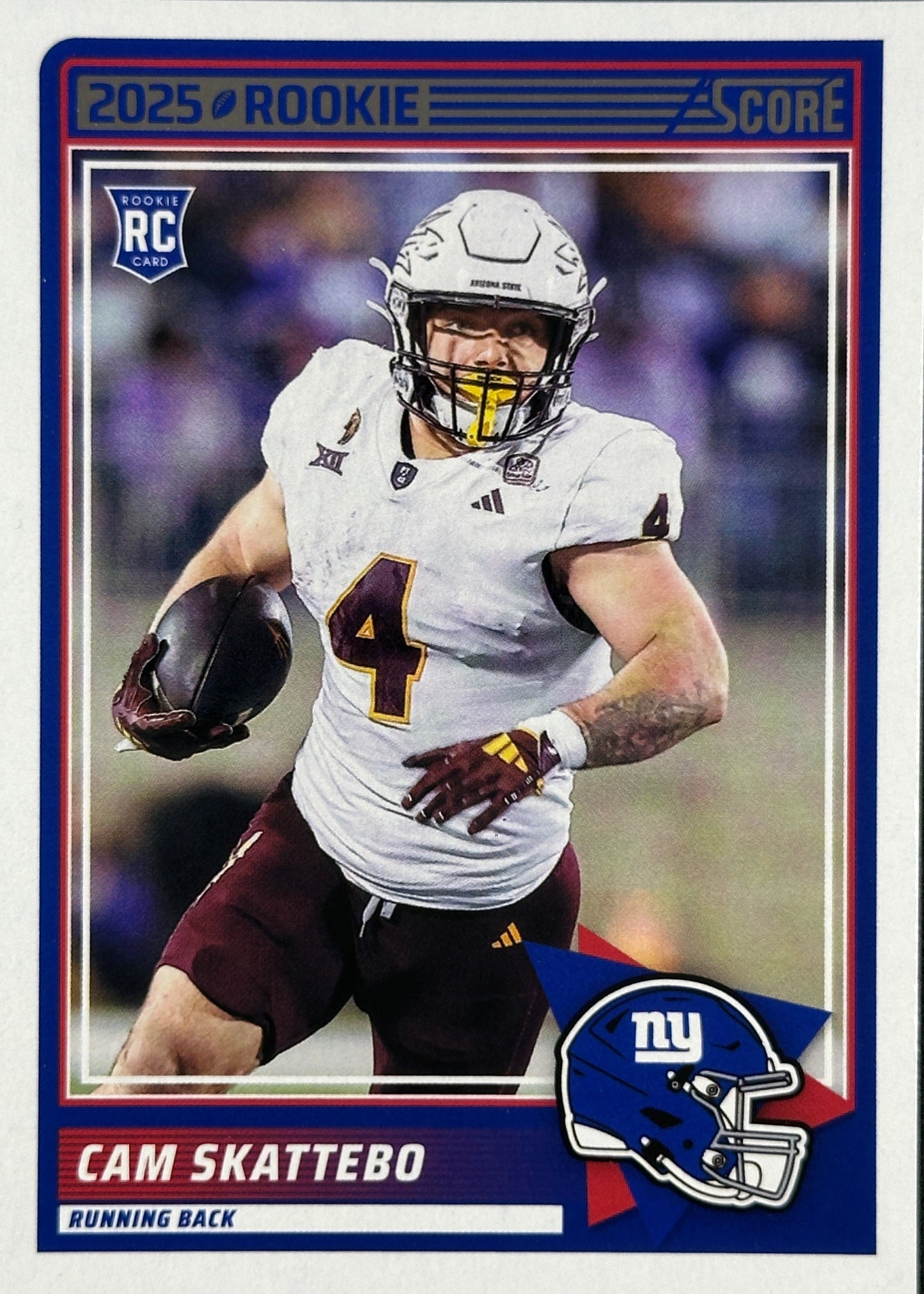 Cam Skattebo Score Rookie Giants Sports Card