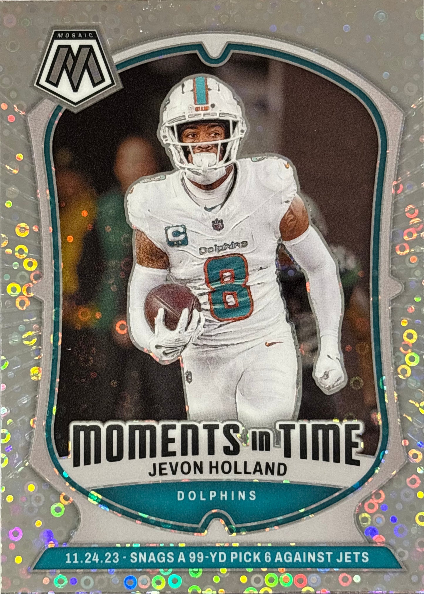 Jevon Holland Moments in Time No Huddle Dolphins