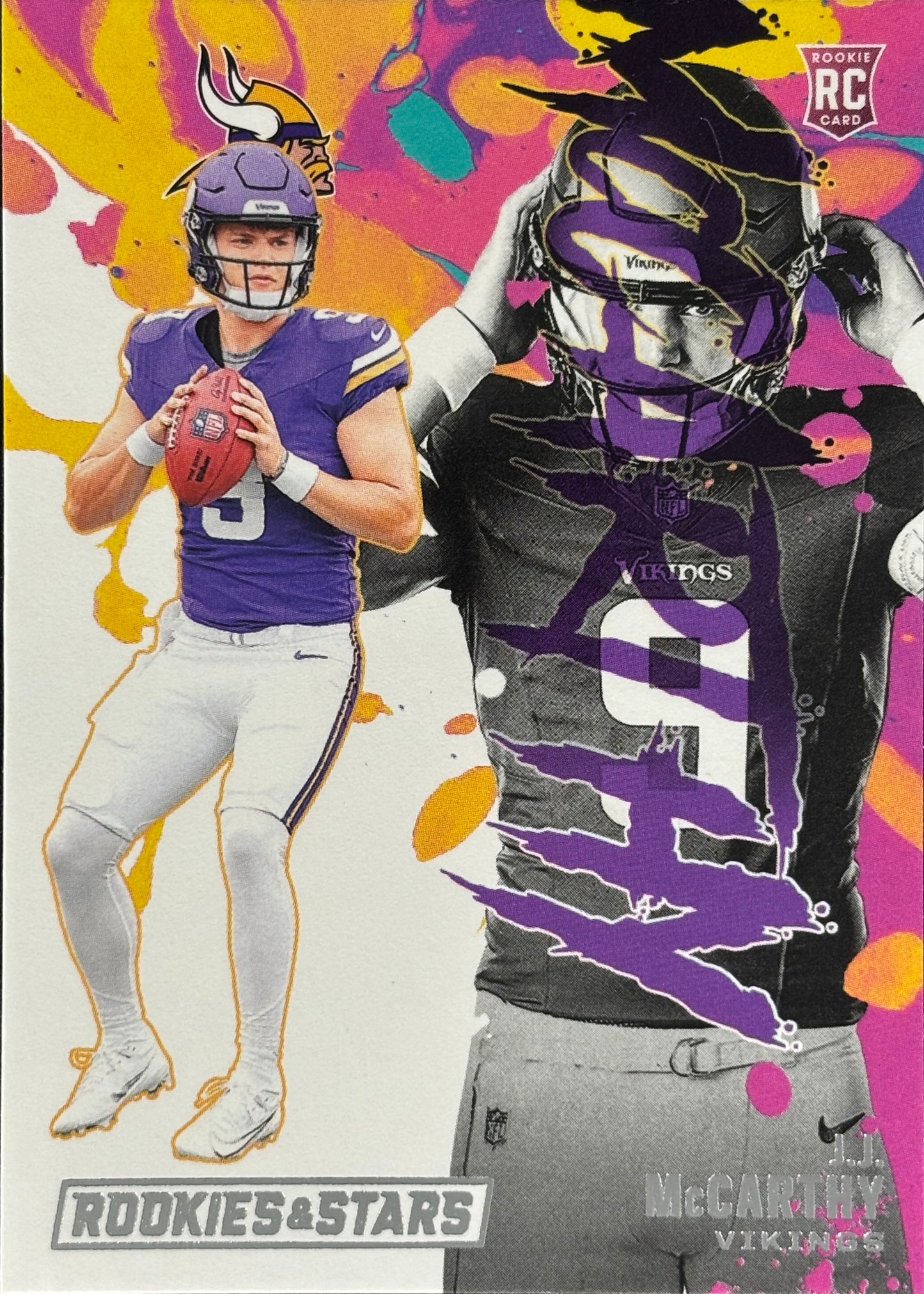 JJ McCarthy R&S Rookie Exclusive Vikings