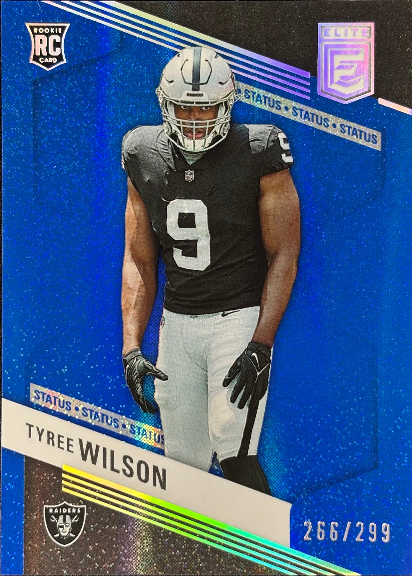 Tyree Wilson Elite /299 Rookie Raiders