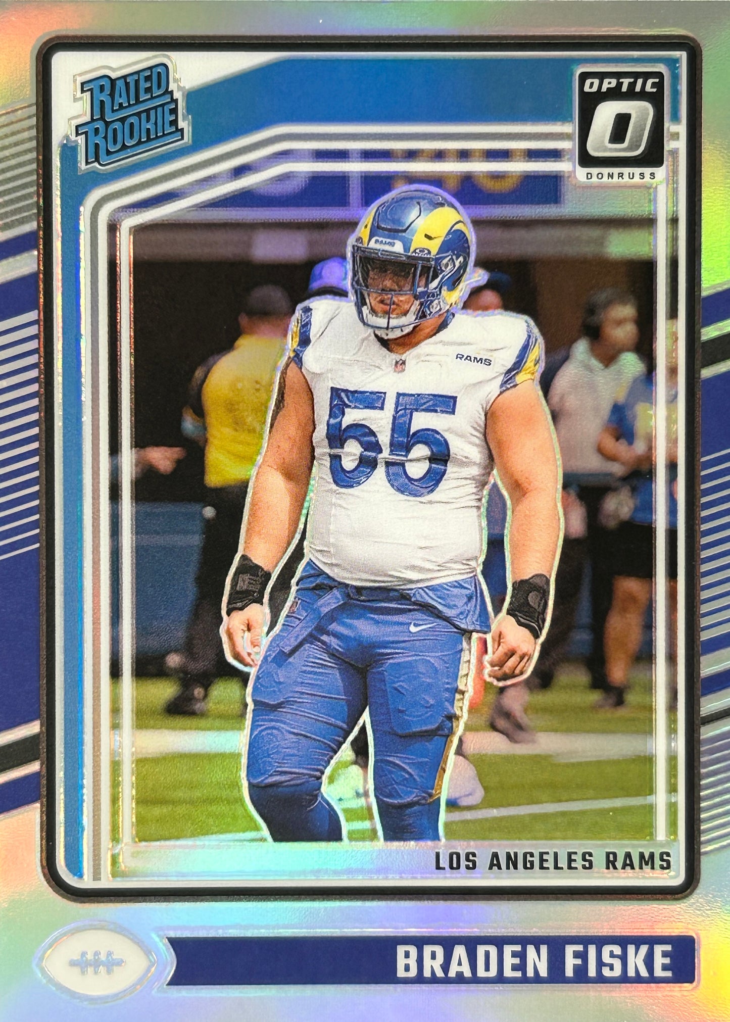 Braden Fiske Optic Holo Rookie Rams