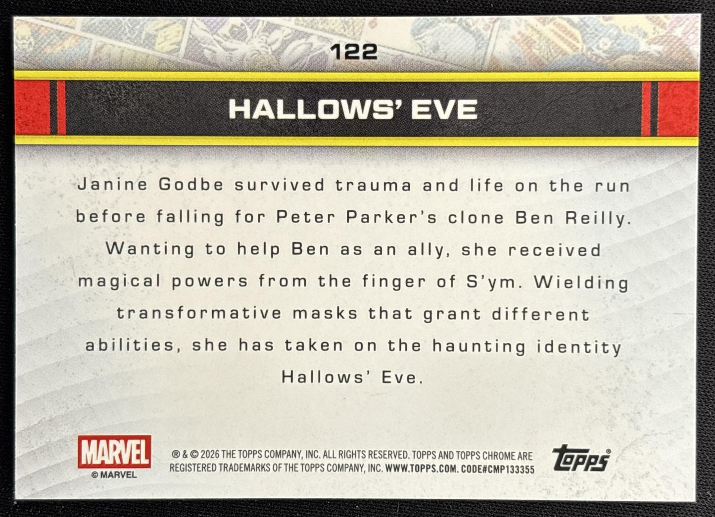 Hallows' Eve 2026 Topps Chrome Marvel Comics