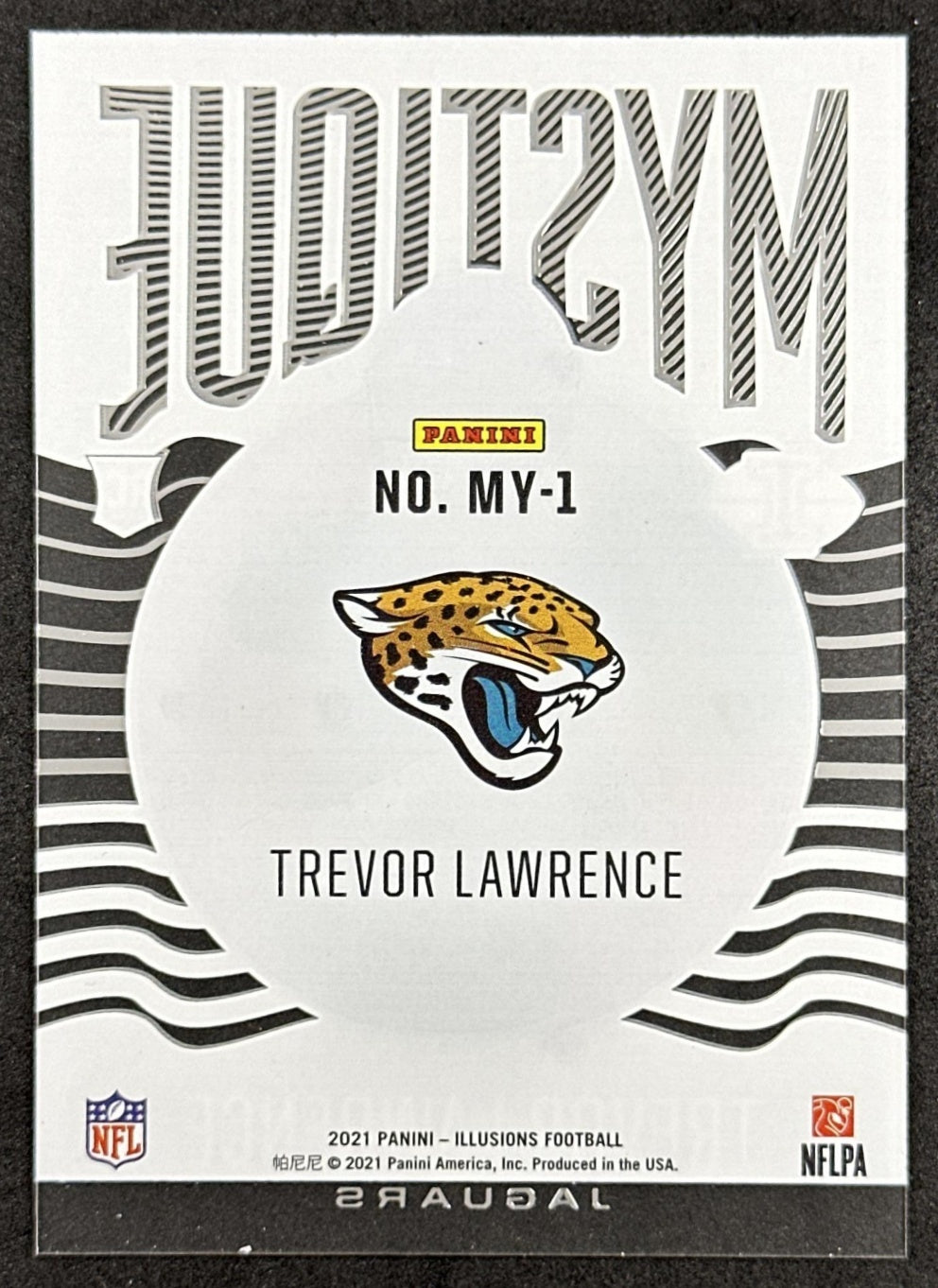 Trevor Lawrence 2021 Panini Illusions Mystique Jaguars Sports Trading Cards