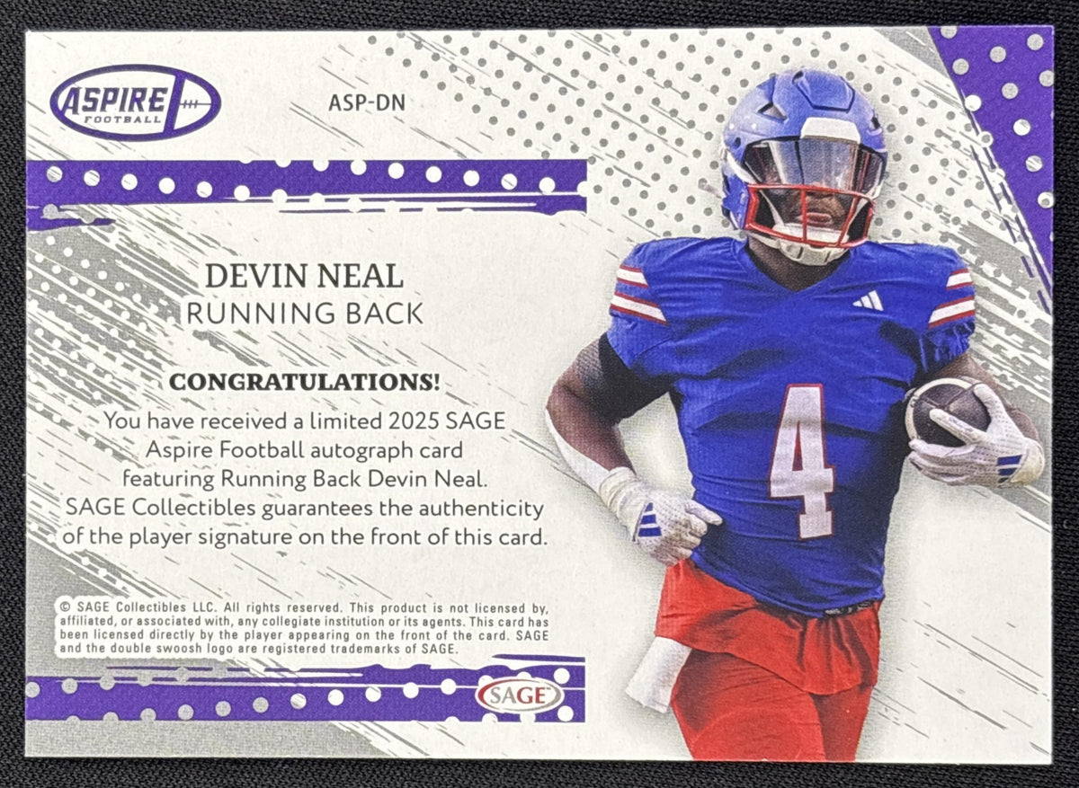 Devin Neal 2025 SAGE Aspire Auto Red