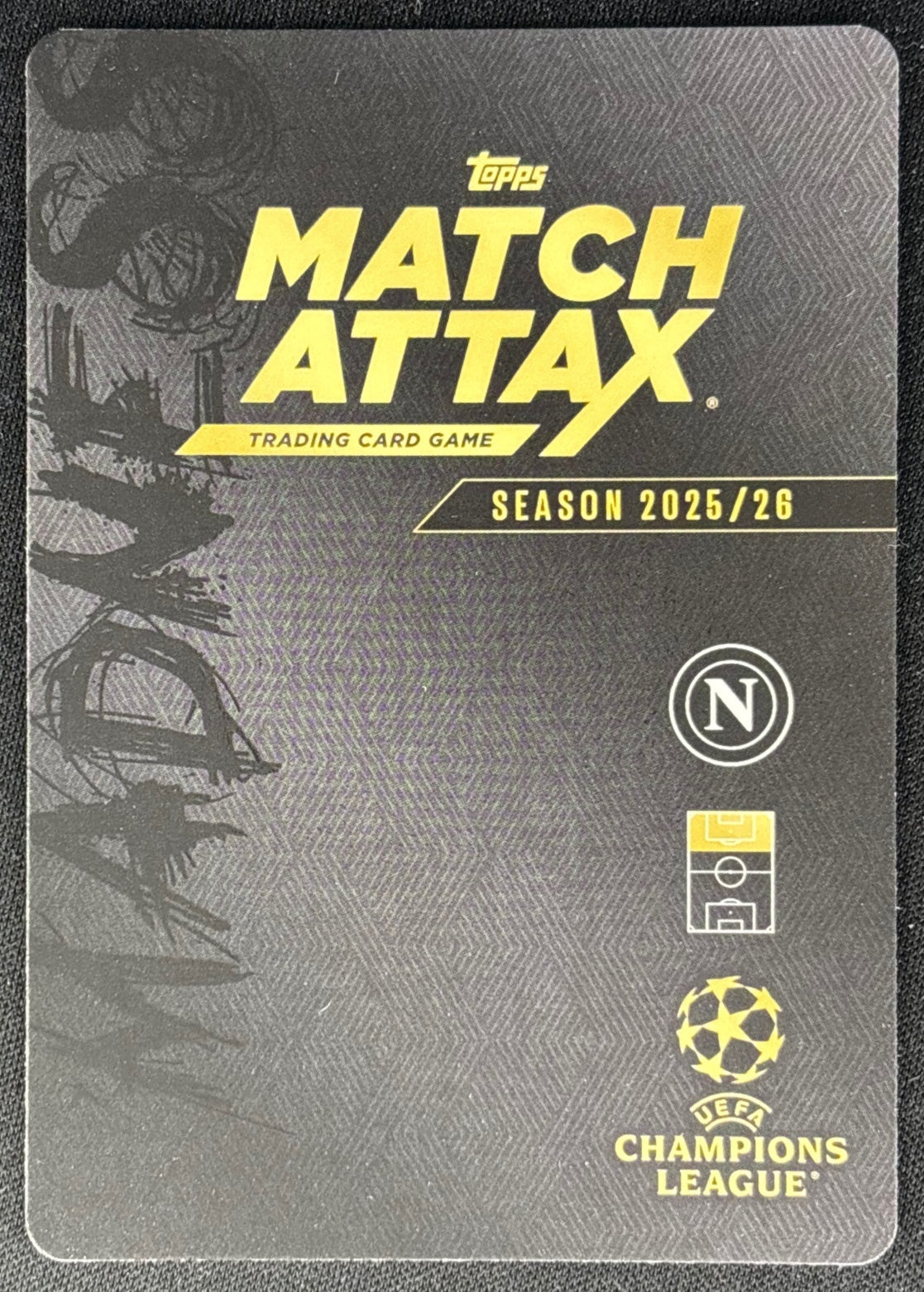 Rasmus Hojlund 2025 Match Attax Madness UEFA Champions League Fragments Napoli Sports Trading Cards