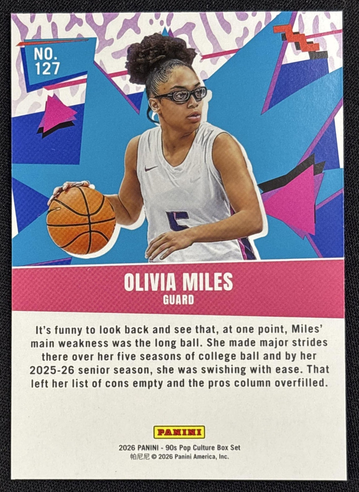 Olivia Miles 2026 Panini 90s Pop Culture