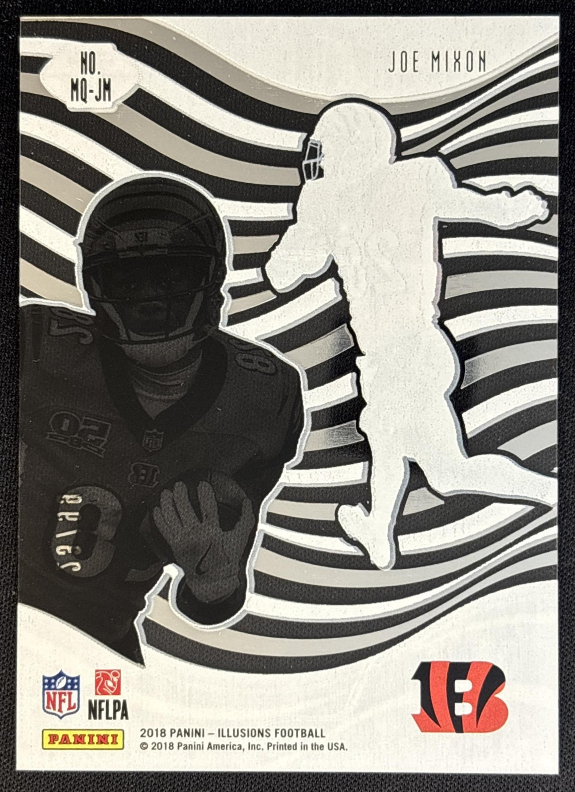 Joe Mixon 2018 Panini Illusions Mystique Red /99 Bengals back