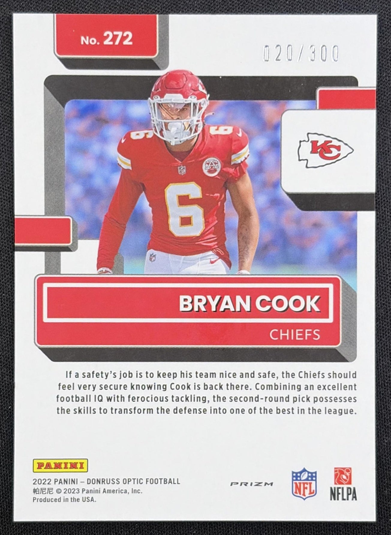 Bryan Bresee 2023 Panini Donruss Optic Wave Prizm /300 Saints