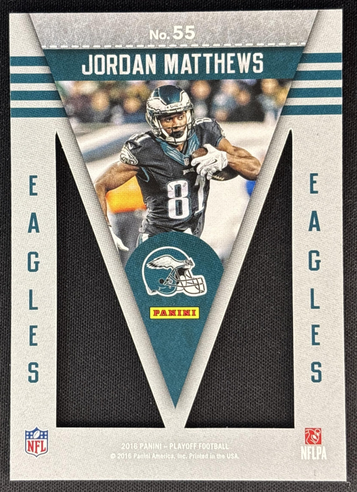 Jordan Matthews 2016 Panini Playoff Pennants Eagles