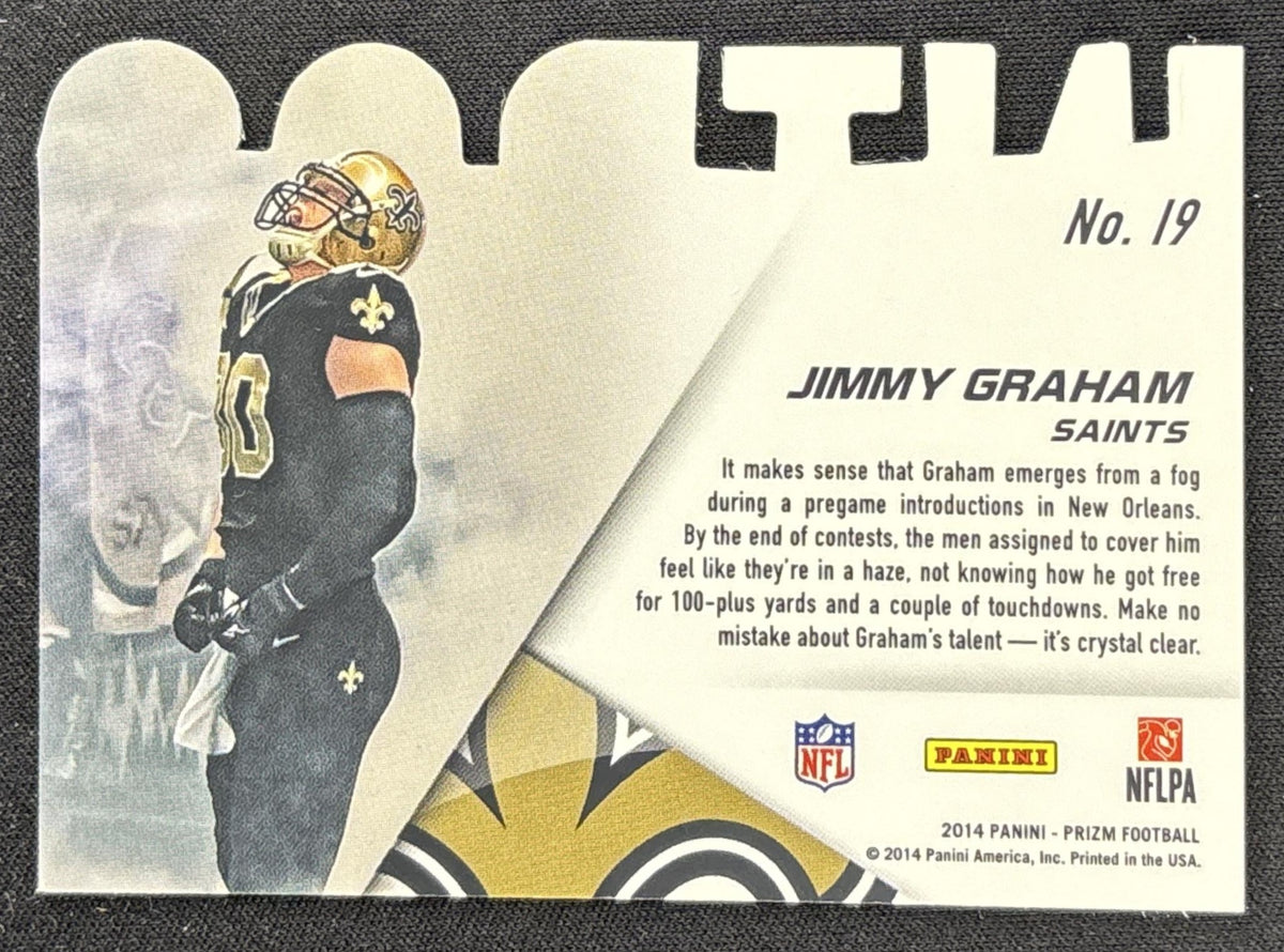 Jimmy Graham 2014 Panini Prizm Intros Saints Sports Trading Card
