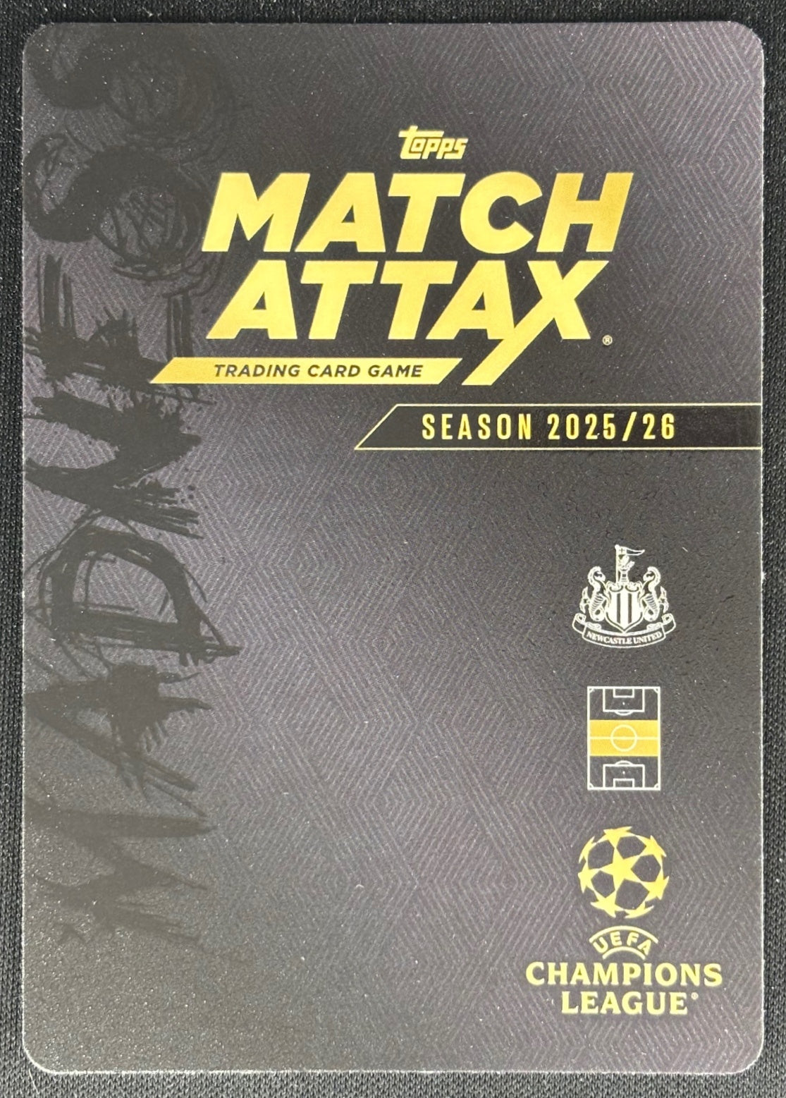 Bruno Guimaraes 2025 Match Attax Madness UEFA Champions League Common Newcastle Sports Trading Cards