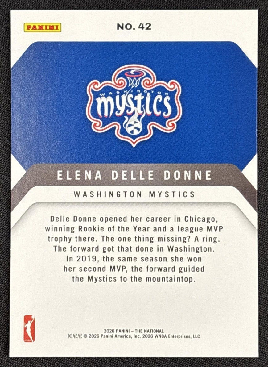 Elena Della Don 2026 Panini NSCC Silver Pack Sports Trading Cards