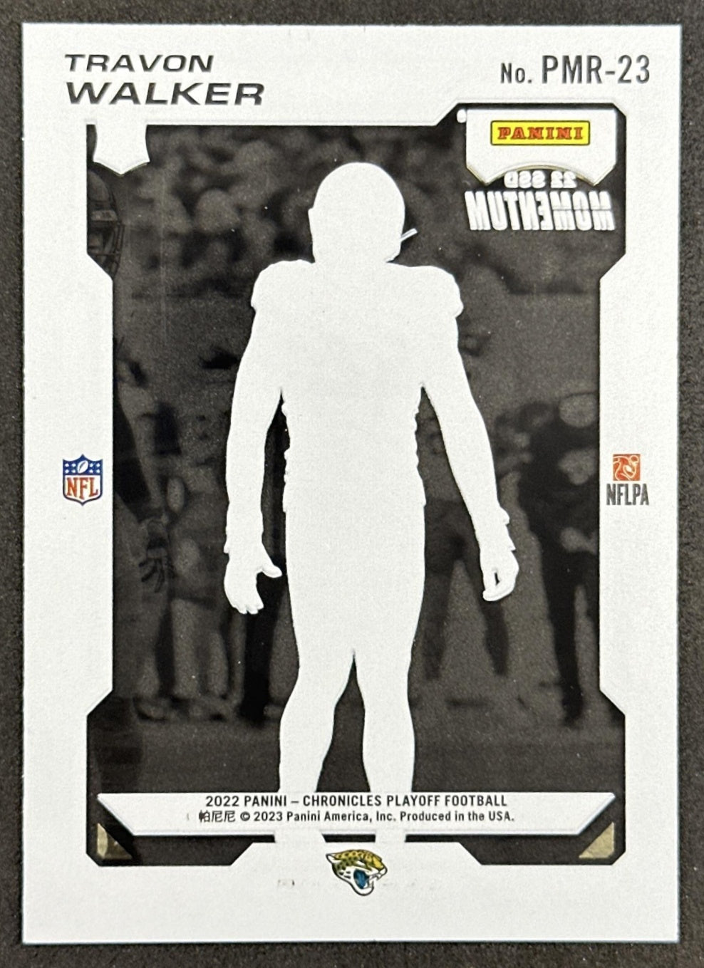 Travon Walker 2022 Panini Chronicles Playoff Momentum Rookies Jaguars