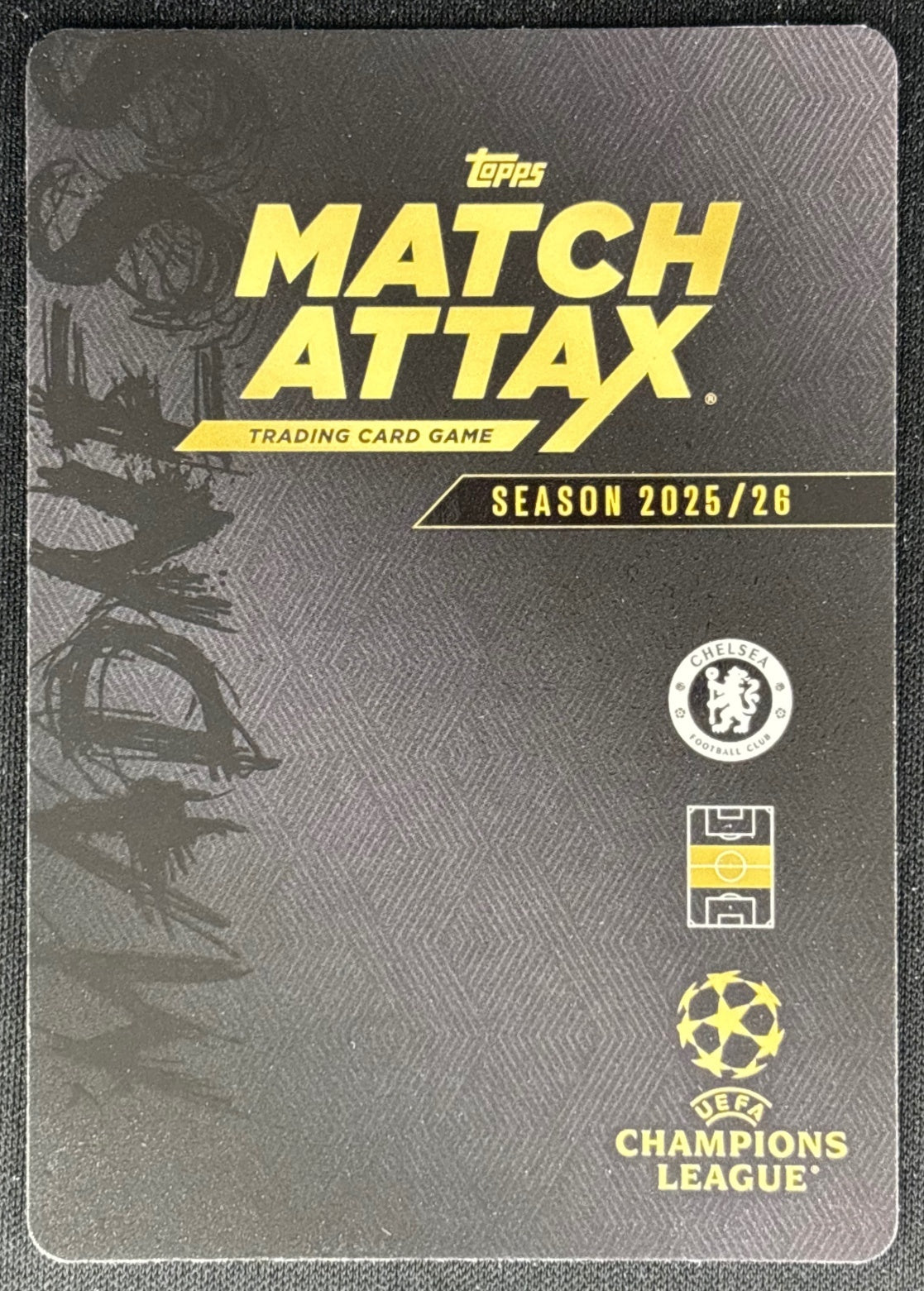 Moises Caicedo 2025 Match Attax Madness UEFA Champions League Common Chelsea Sports Trading Cards