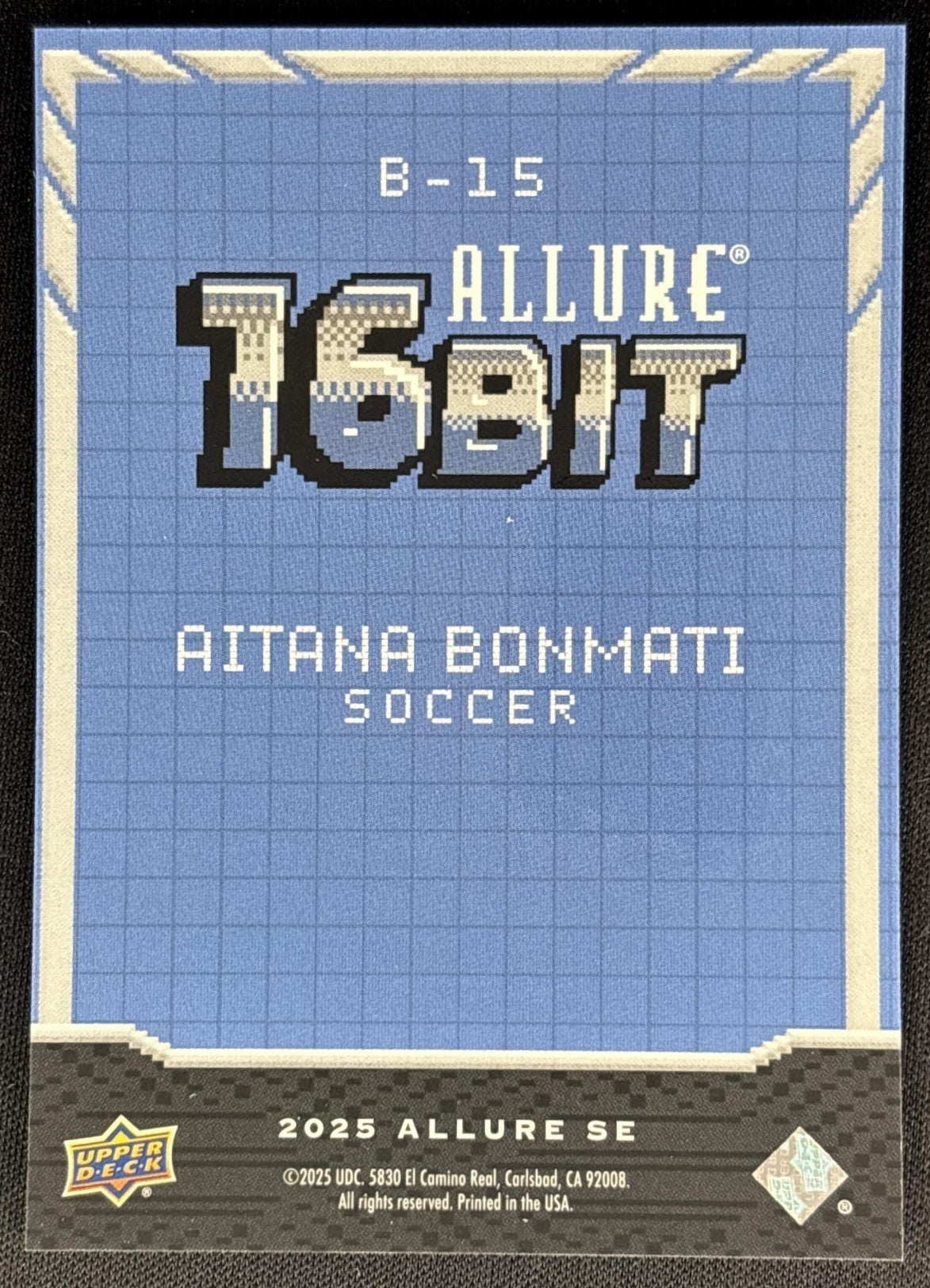 Aitana Bonmati 2025 Upper Deck Allure SE 16 Bit