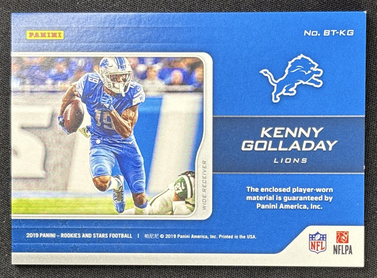 Kenny Golladay 2019 Panini Rookies & Stars Big Time /100 Lions