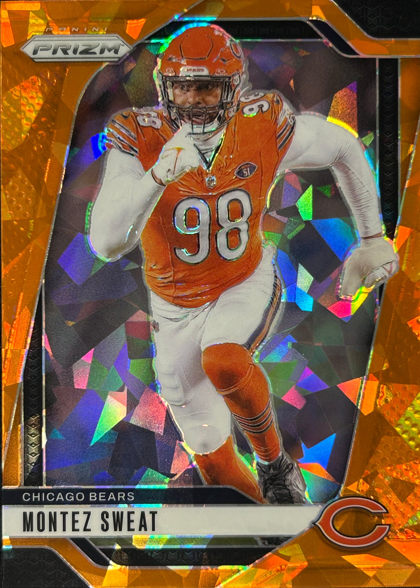 Montez Sweat Prizm Orange Ice Bears