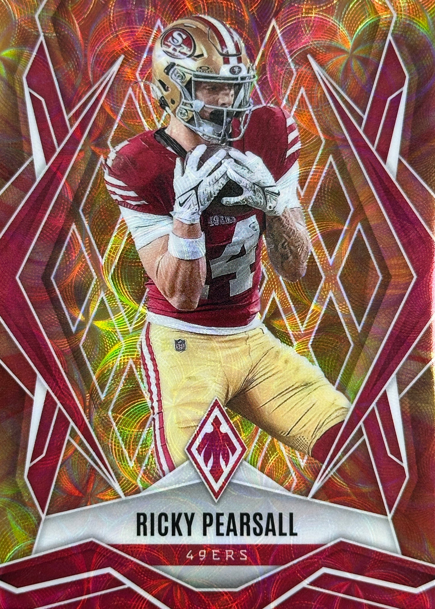 Ricky Pearsall Phoenix Fire Burst /350 San Francisco 49ers