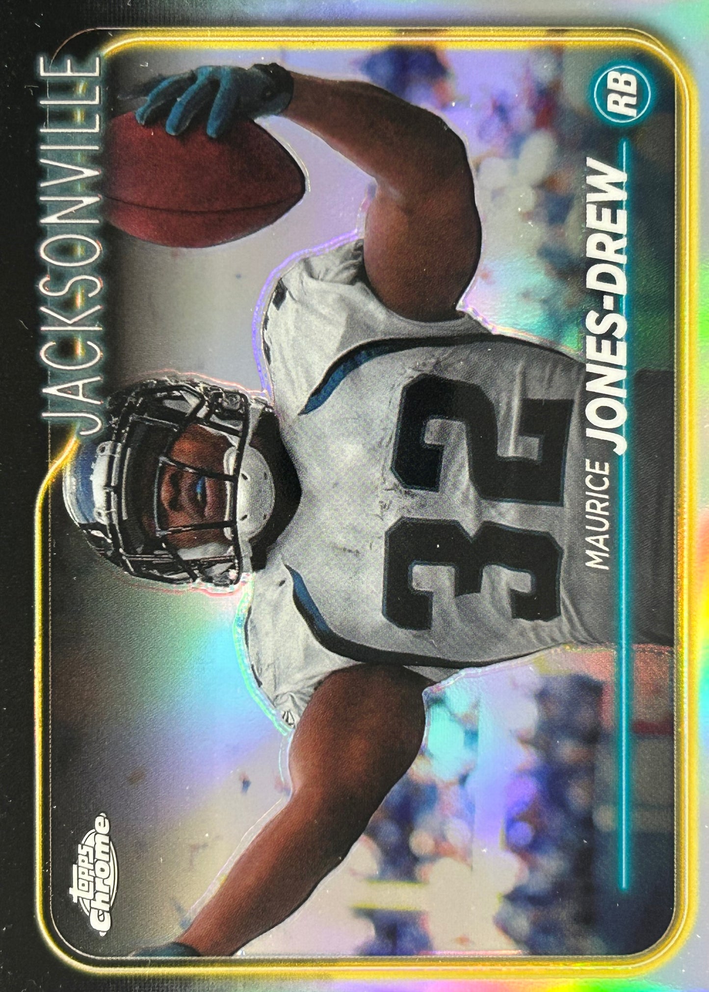 Maurice Jones-Drew Topps Chrome Refractor Jaguars