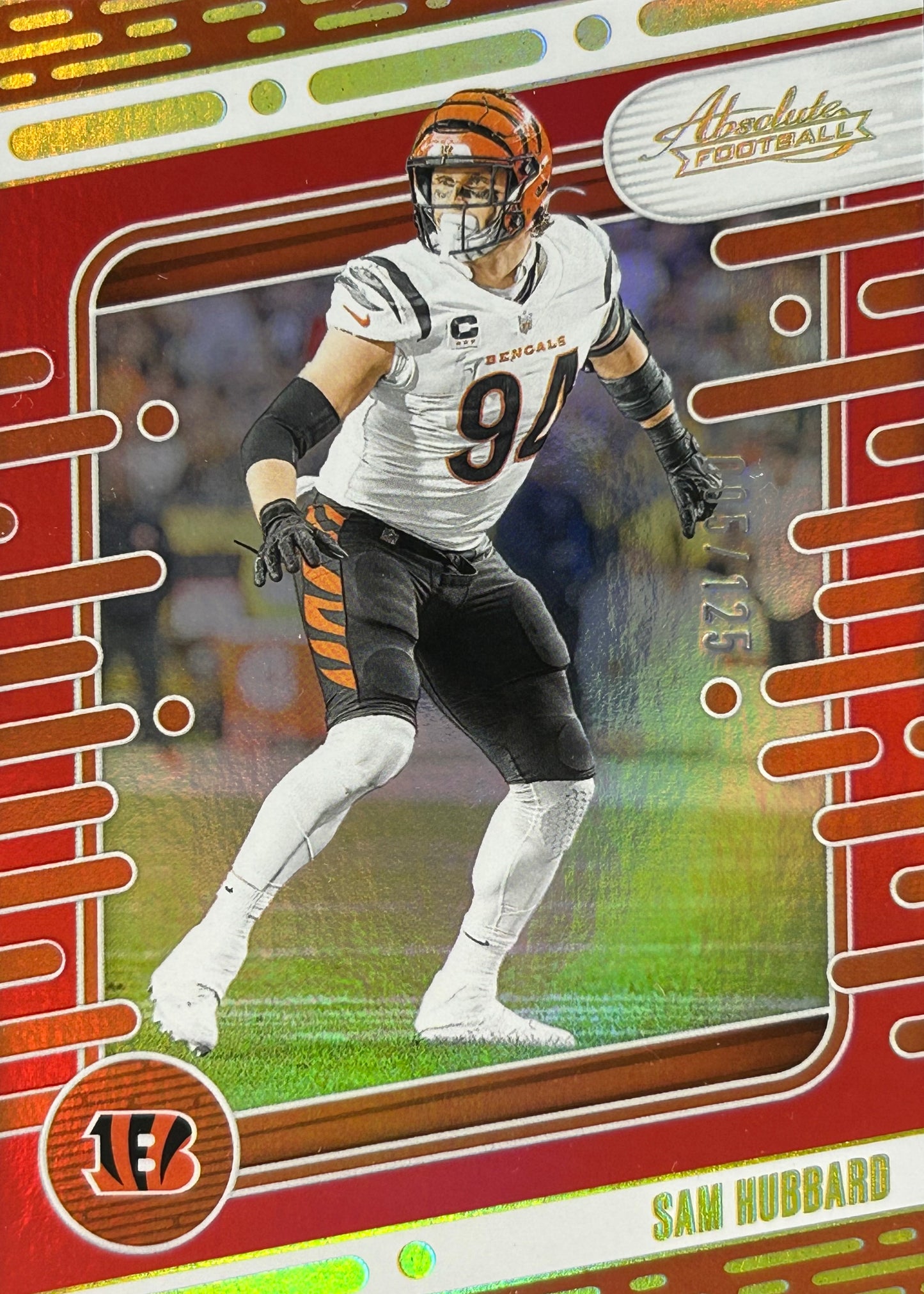 Sam Hubbard Absolute Red /125 Bengals