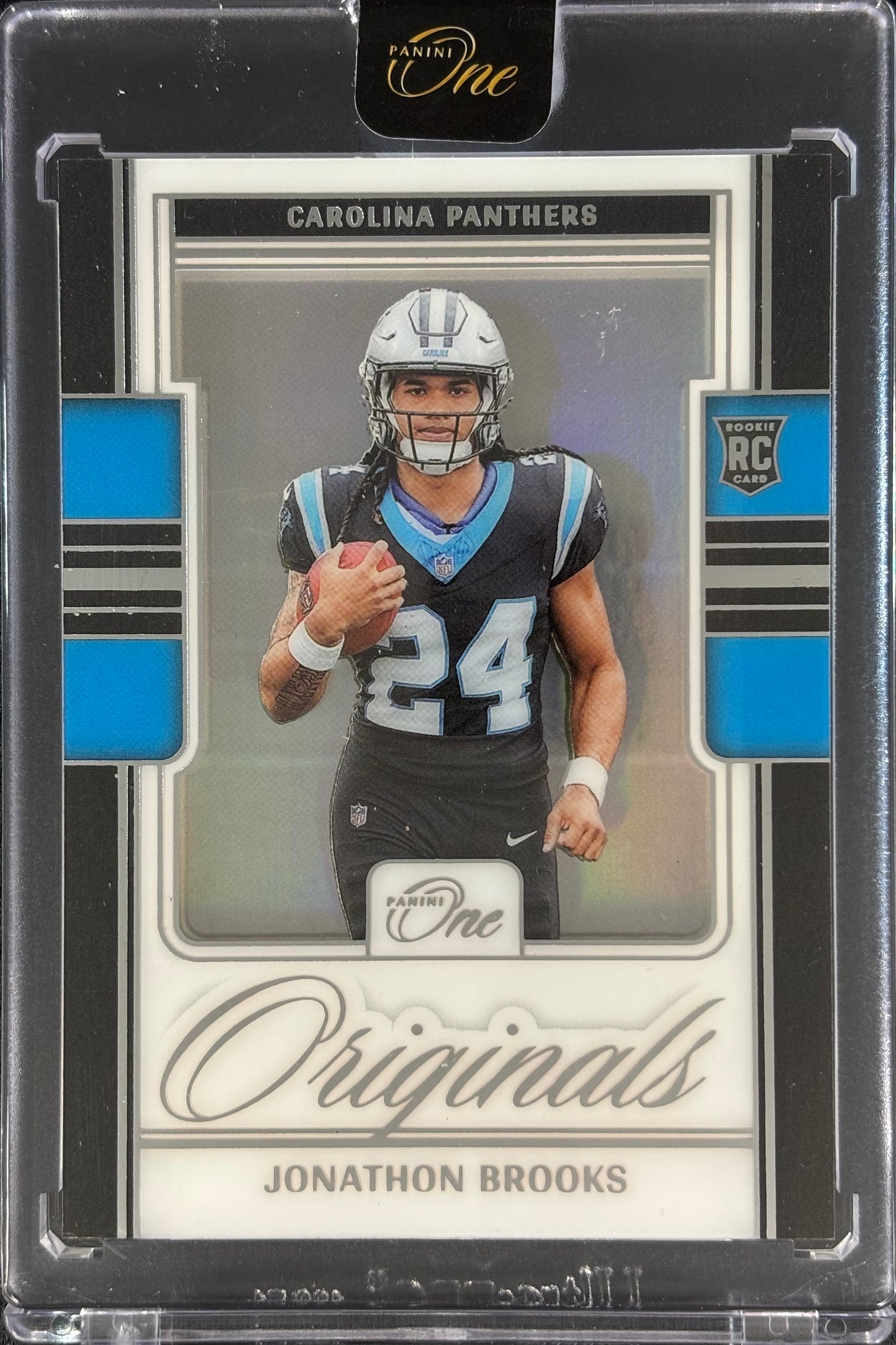 Jonathan Brooks Panini One Originals Rookie Panthers