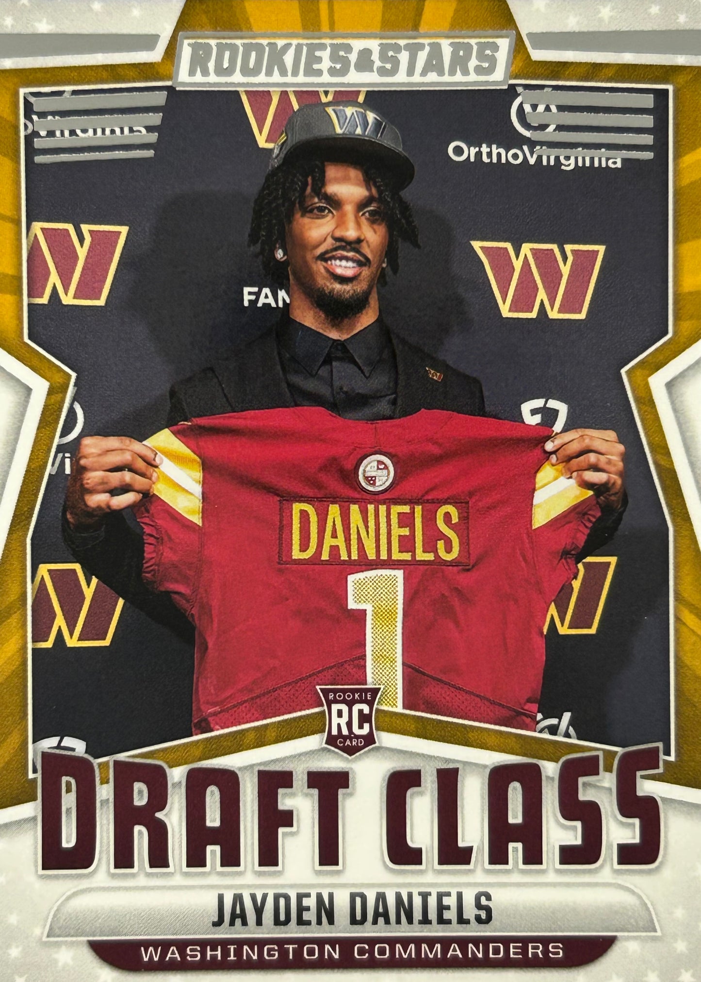 Jayden Daniels Draft Class Rookie Sports Card