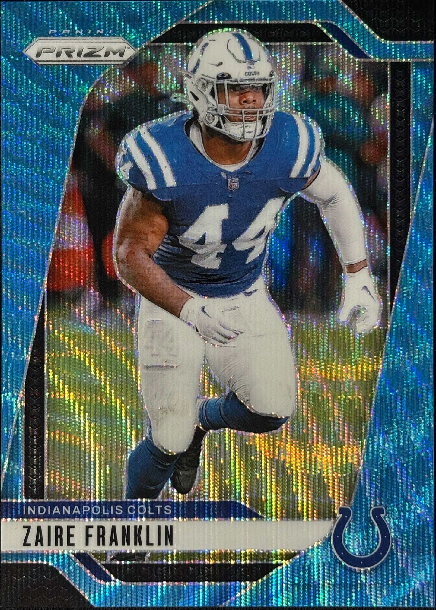 Zaire Franklin Prizm Blue Wave /230 Colts