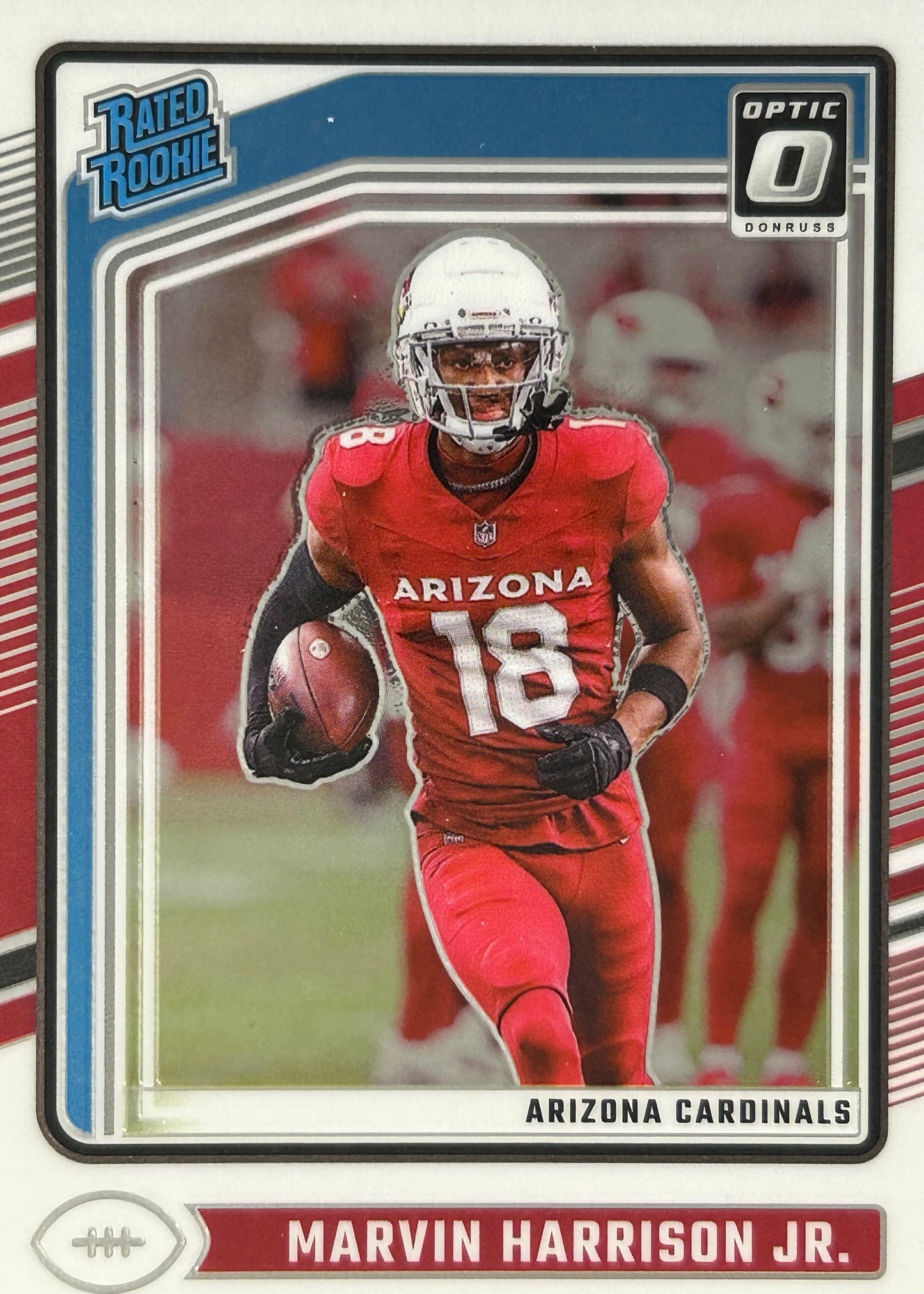 Marvin Harrison Jr. Optic Rated Rookie Cardinals