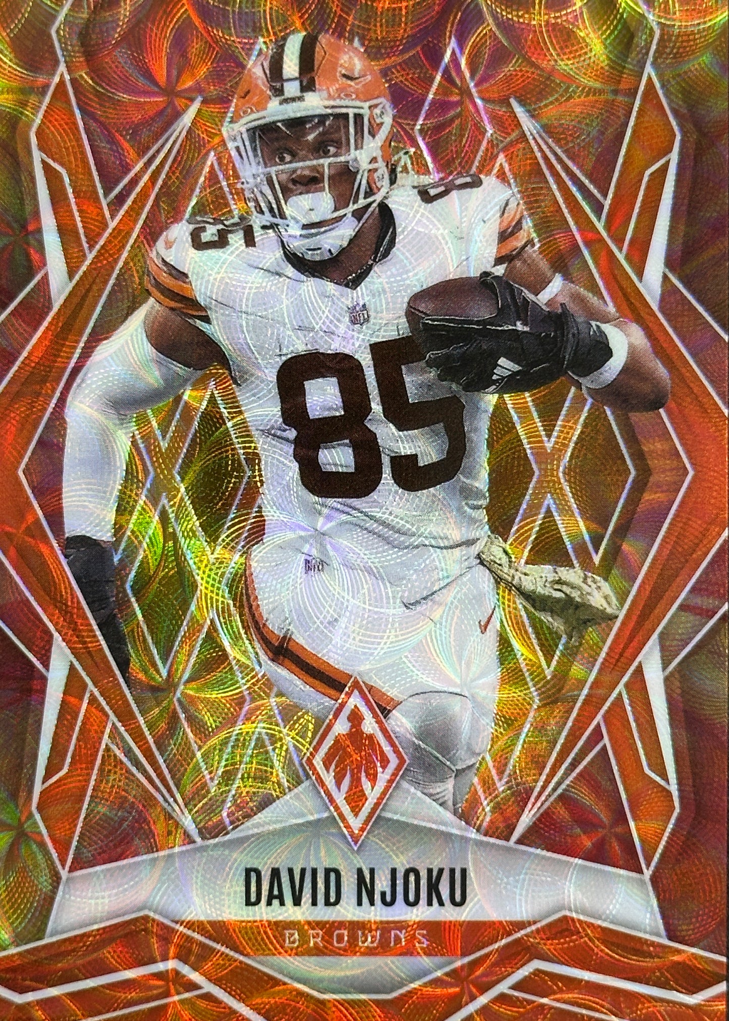 David Njoku Phoenix Fire Burst /350 Cleveland Browns
