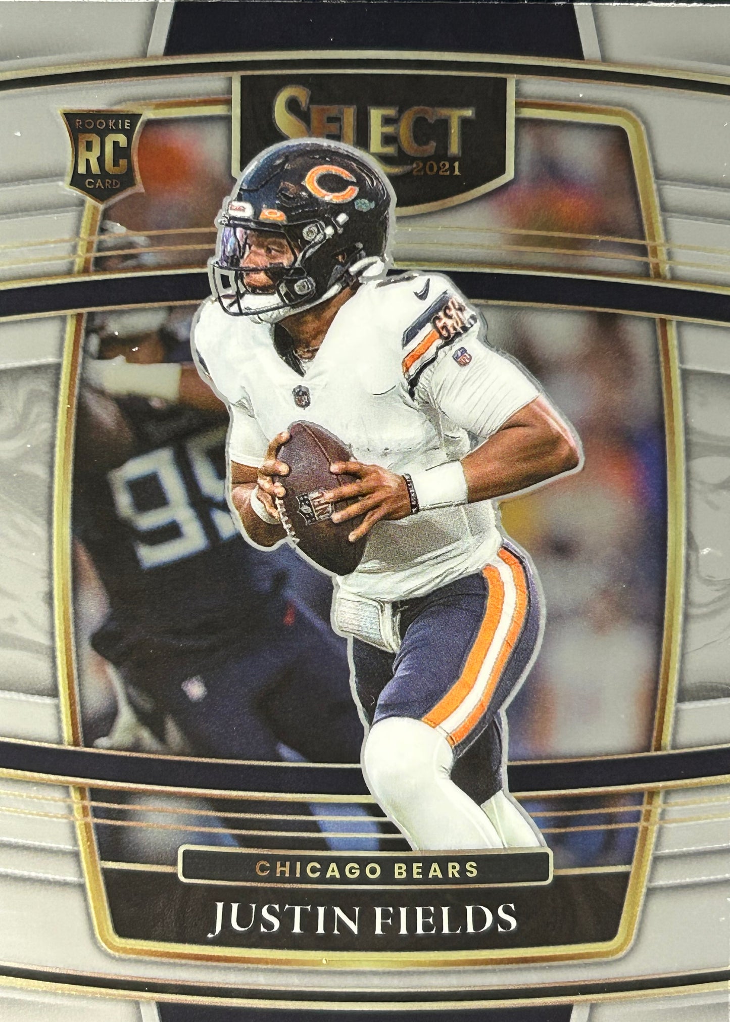 Justin Fields Select Concourse Rookie Bears Chiefs Sports Card