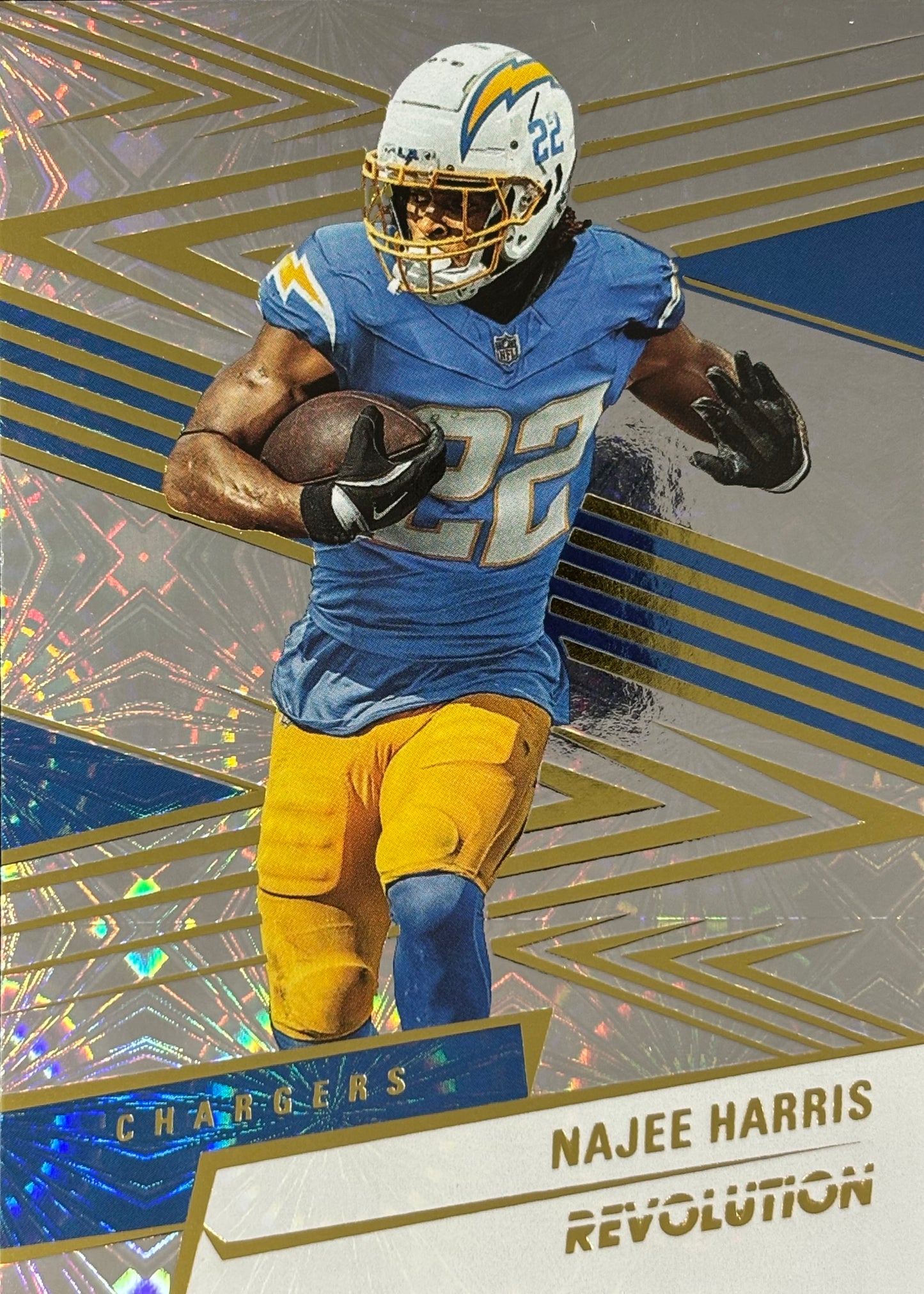 Najee Harris Revolution /49 Steelers Chargers