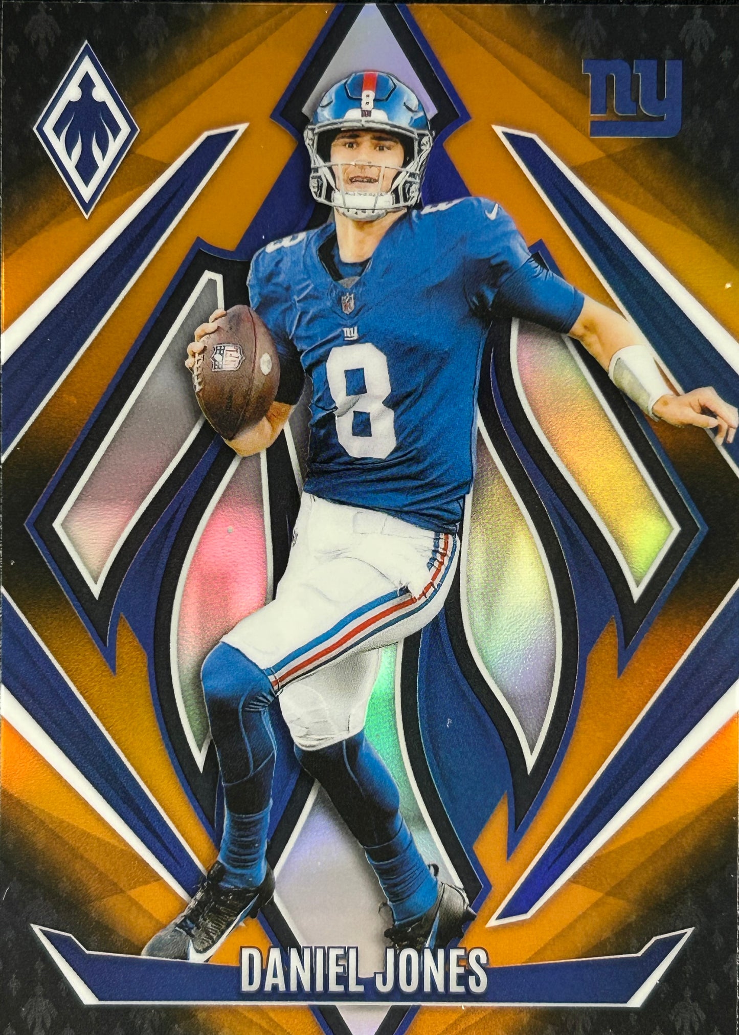 Daniel Jones Phoenix Orange Fade Giants