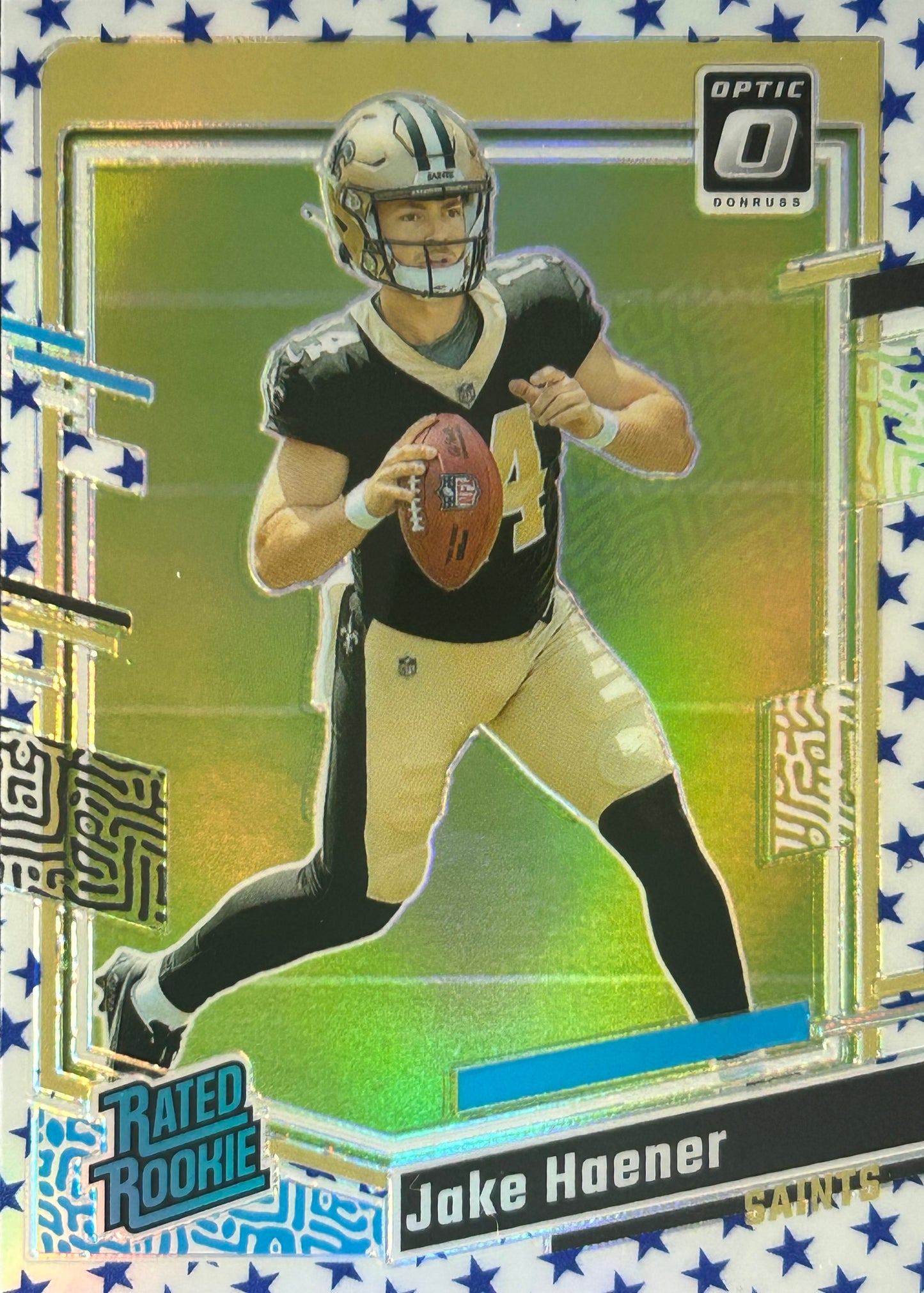 Jake Haener Optic Stars Rookie Saints
