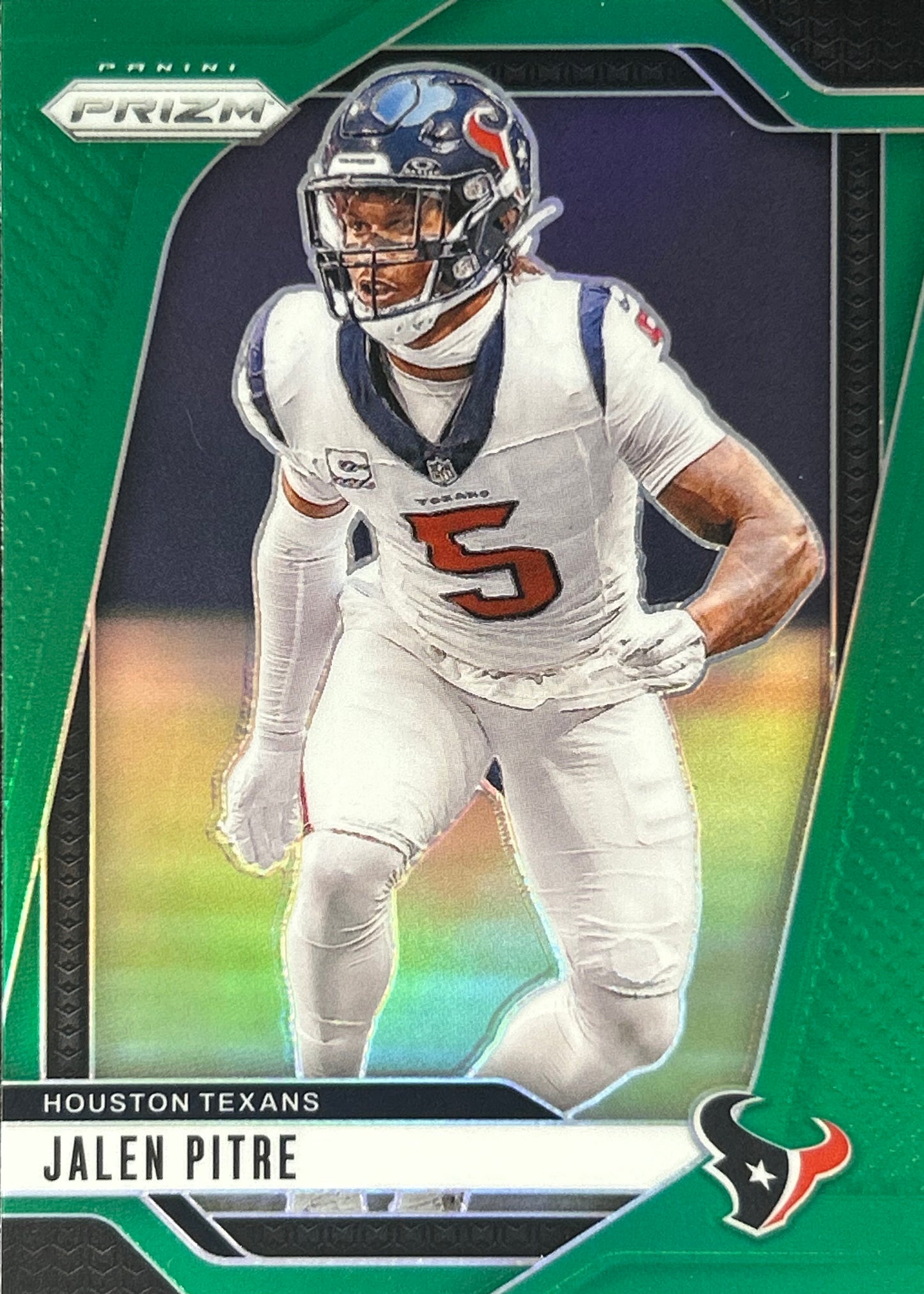 Jalen Pitre Prizm Green Texans