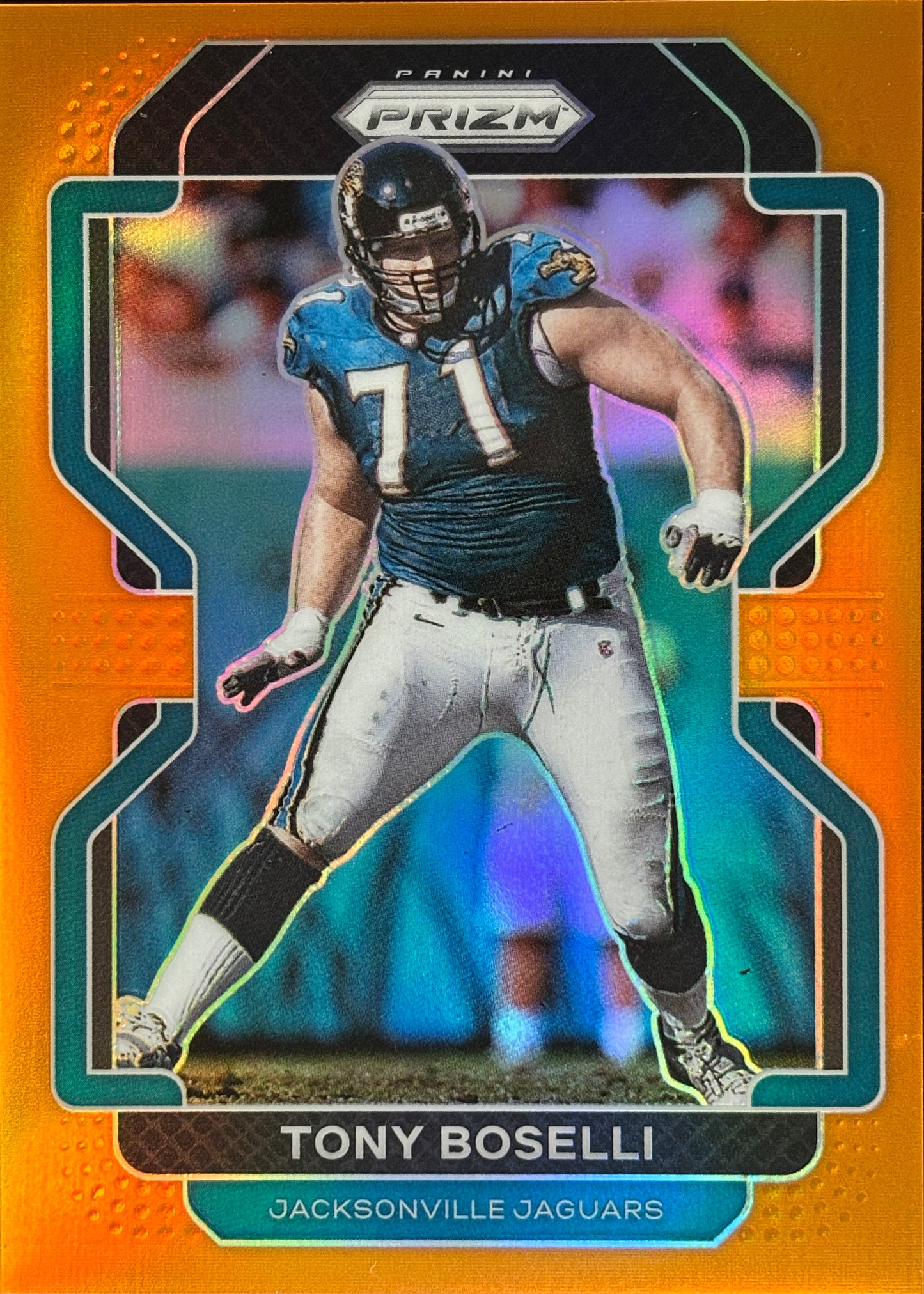 Tony Bosseli Prizm Orange /249 Jaguars