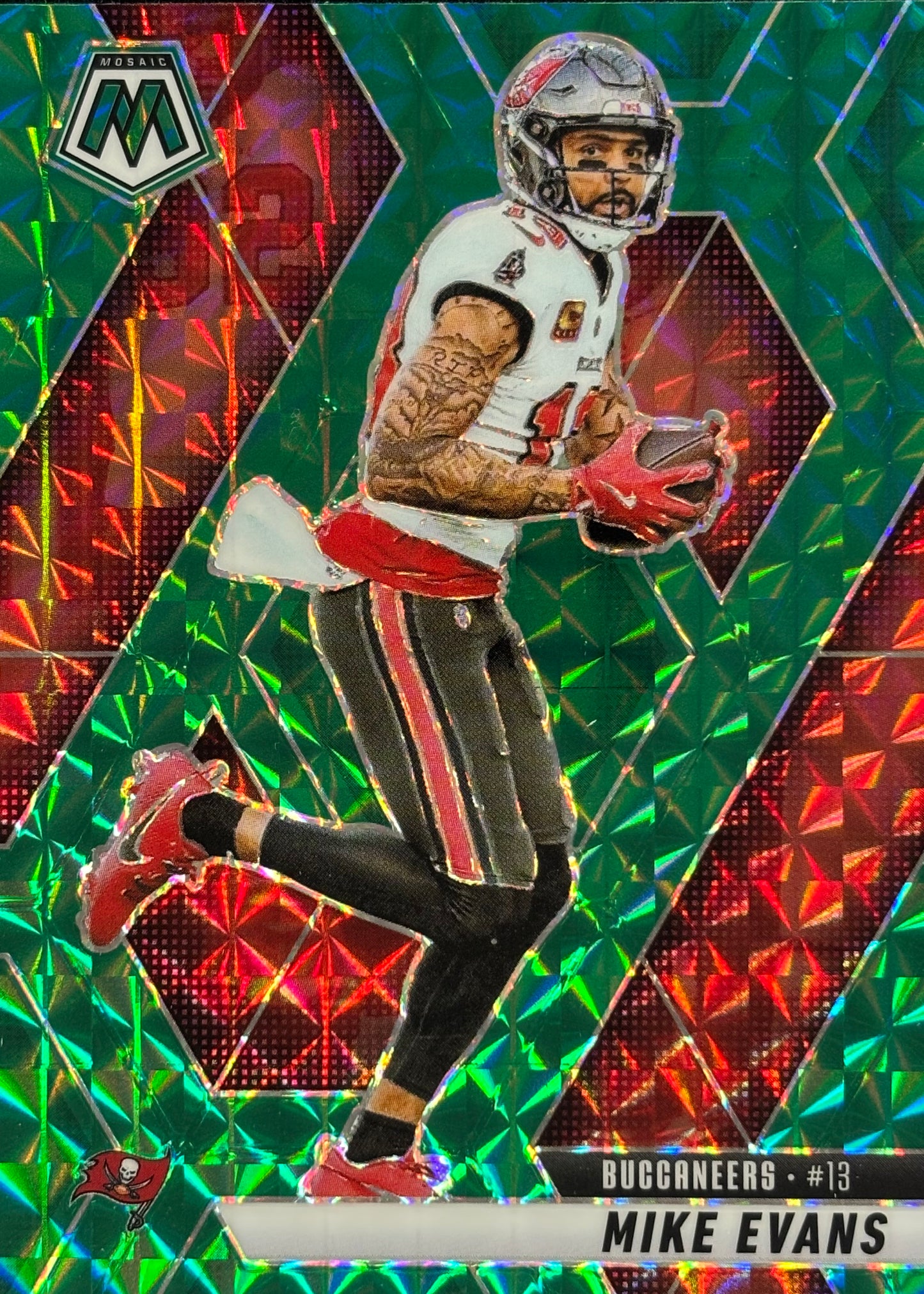 Chris Godwin Mosaic Green Buccaneers