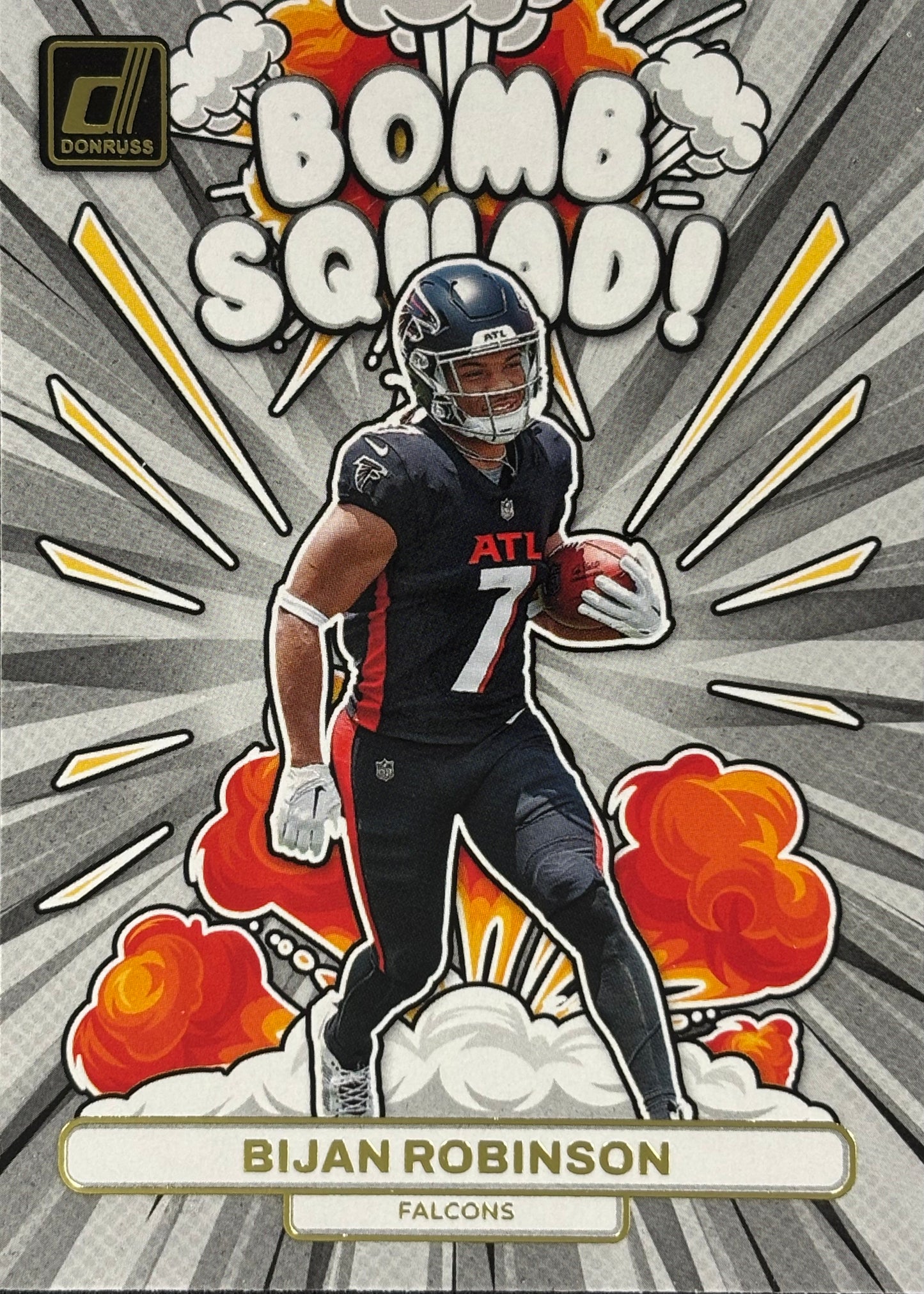 Bijan Robinson Bomb Squad Rookie Falcons