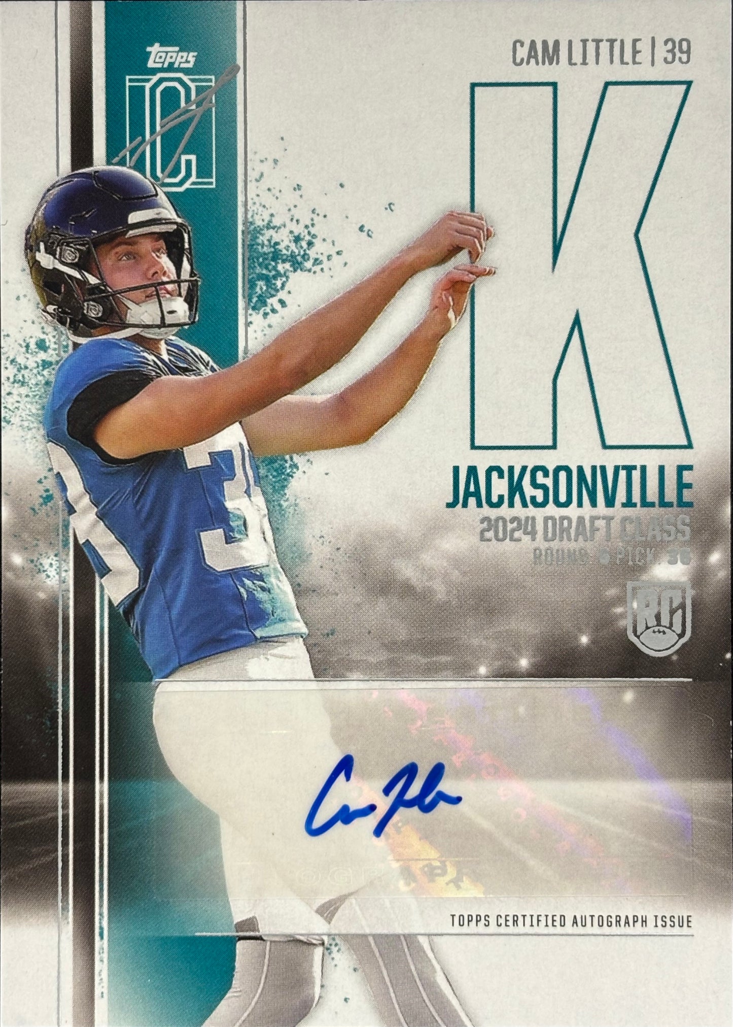 Can Little Signature Class Auto Rookie Jaguars