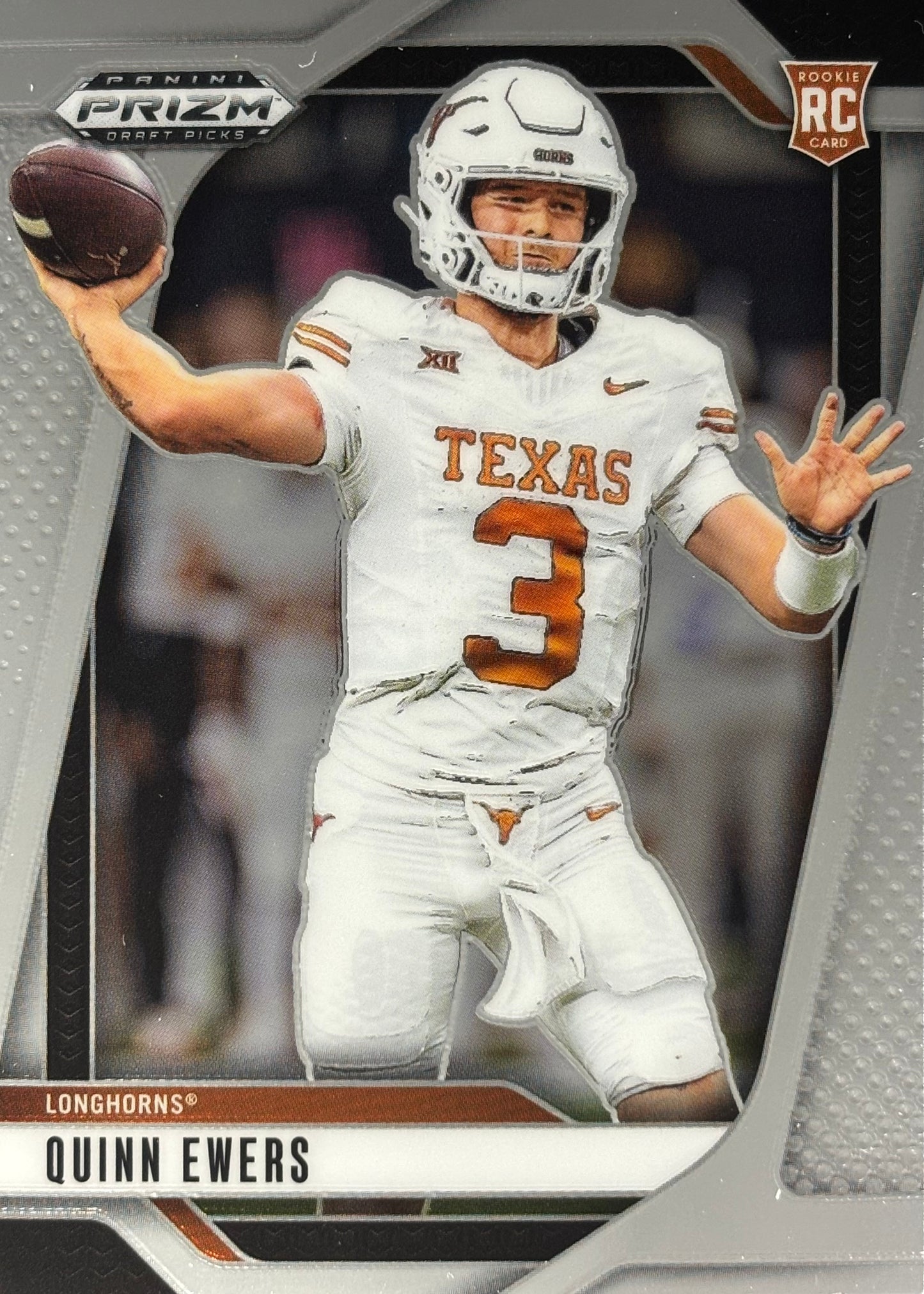 Quinn Ewers Prizm Draft Rookie Dolphins Sports Card