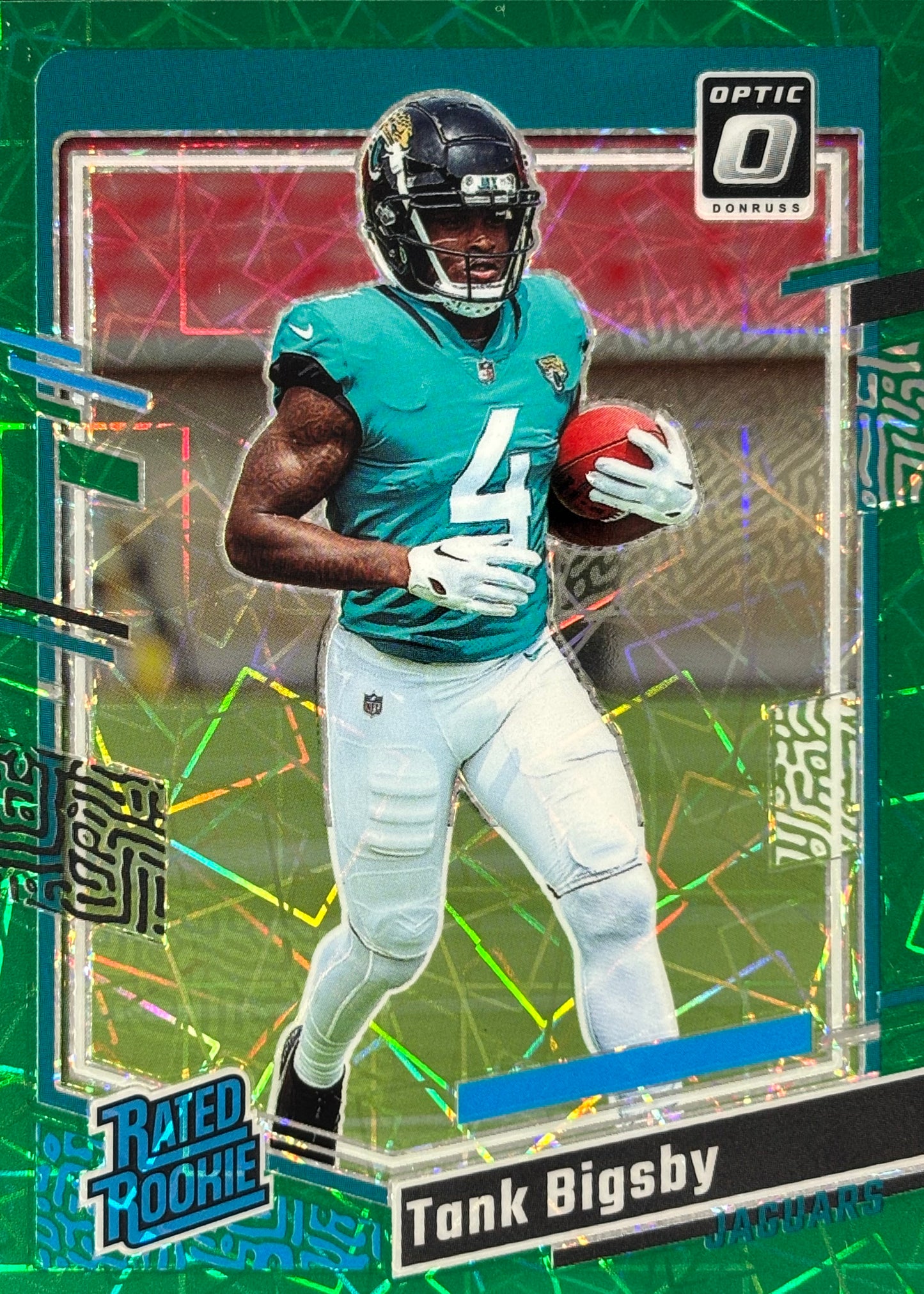 Tank Bigsby Optic Green Velocity Rookie Jaguars Eagles